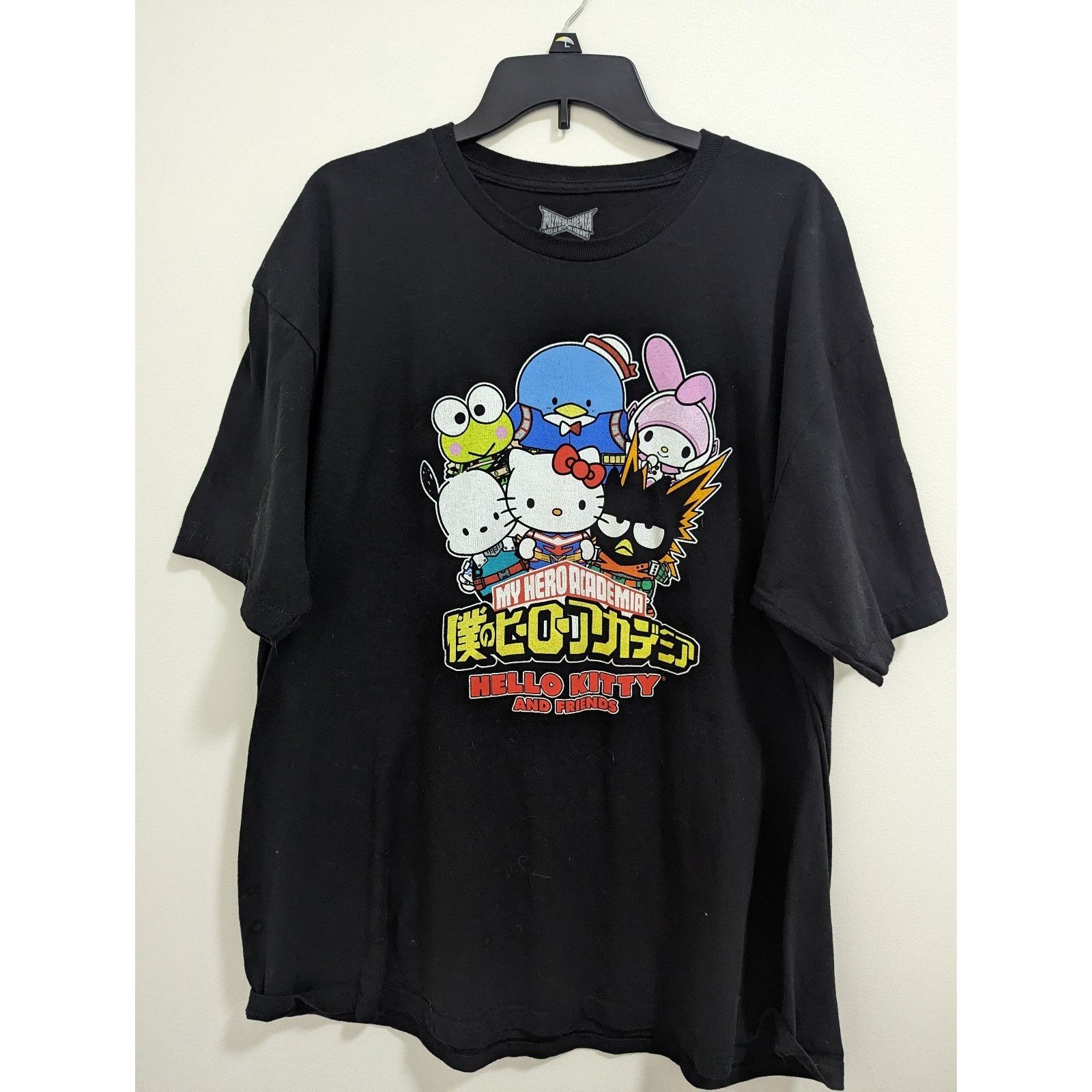 Other My Hero Academia Shirt Adult 2XL Black Hello Kitty Sanrio Gr Size US XXL / EU 58 / 5 - 1 Thumbnail