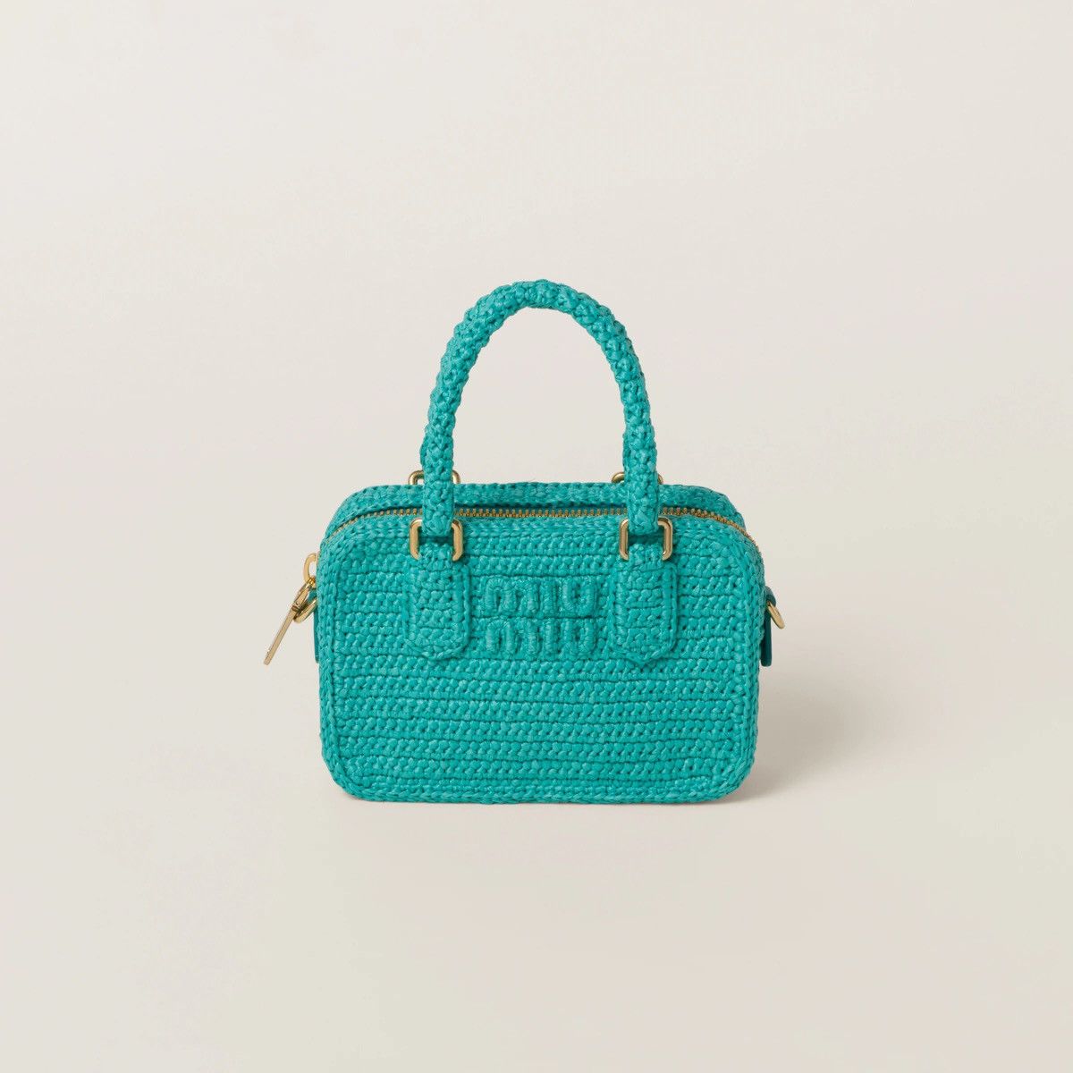 Miu Miu Miu Miu Arcadie Crochet top-handle bag Size ONE SIZE - 1 Thumbnail