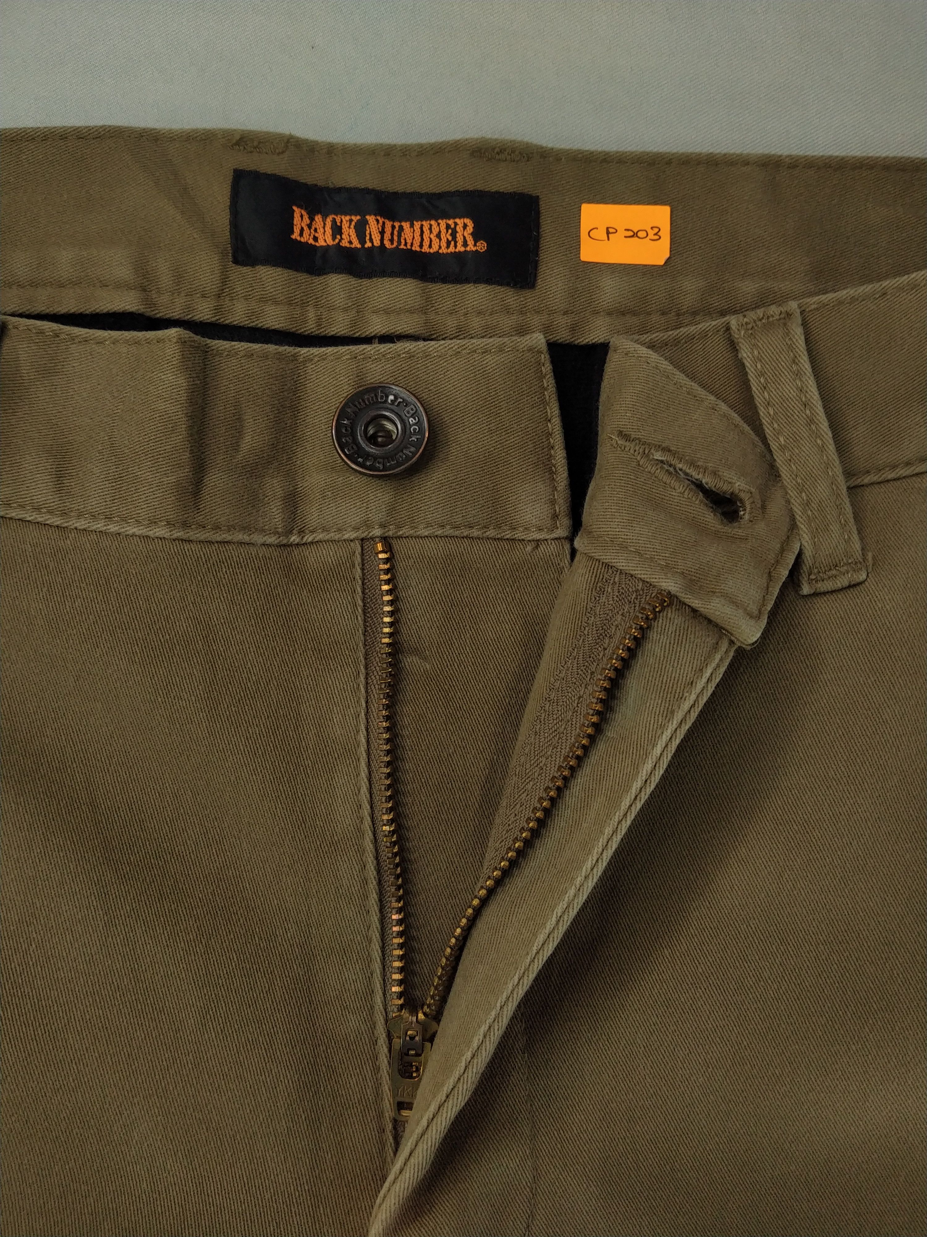 Japanese Brand Back Number Japanese Brand Cargo Multi Pocket Pants -CP203 Size US 35 - 5 Thumbnail