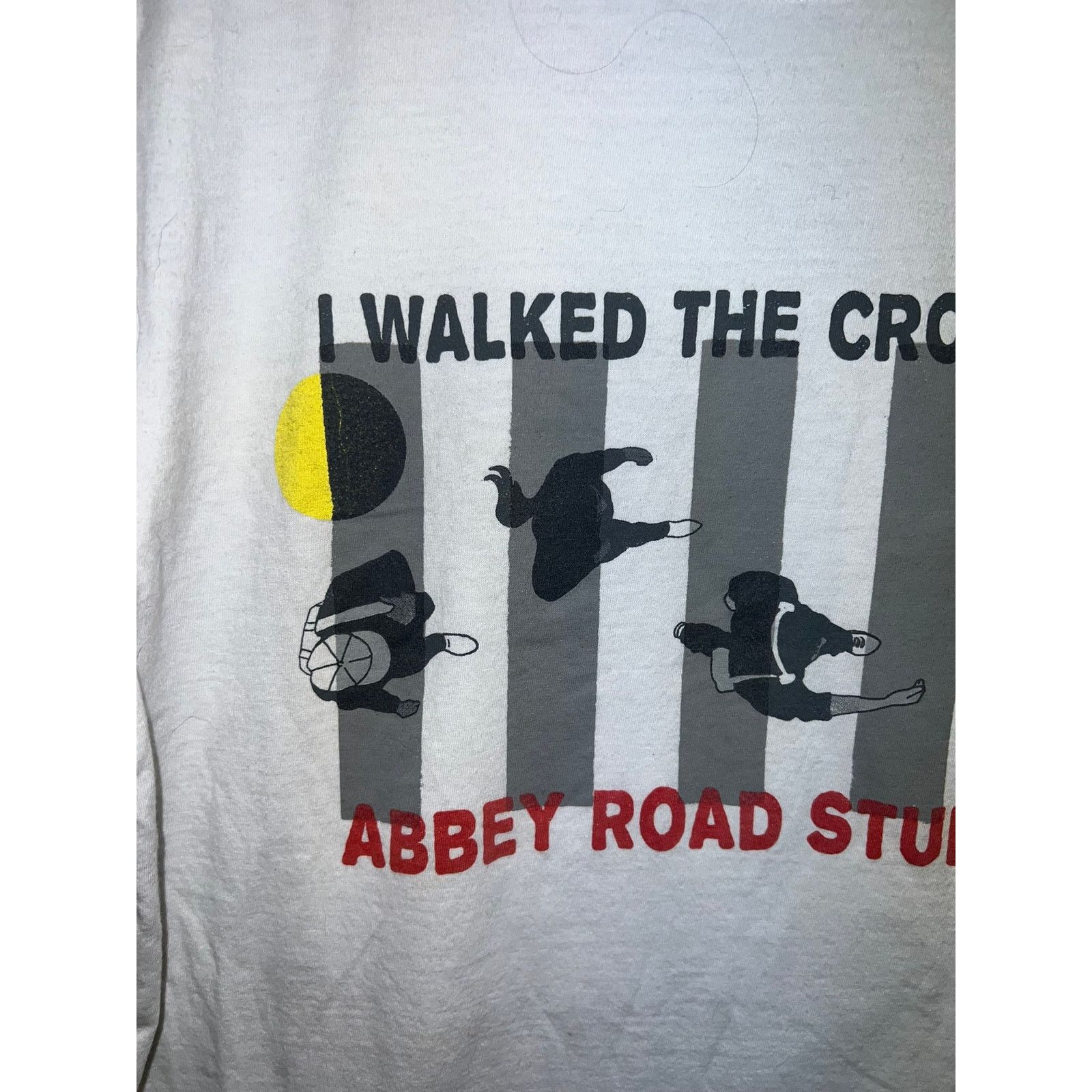 Vintage Abbey Road Studios Shirt I Walked The Crossing The Beatles M Size US M / EU 48-50 / 2 - 2 Thumbnail