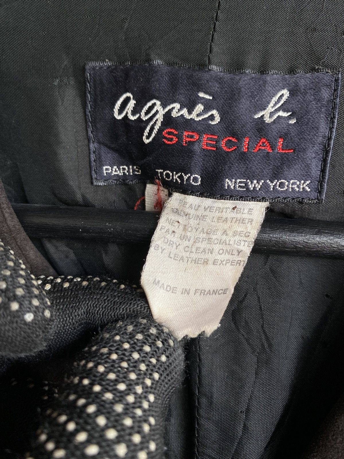 agnes b. Vintage Agnès b. Special Suede Wool Cropped Designer Jacket Size S / US 4 / IT 40 - 6 Thumbnail