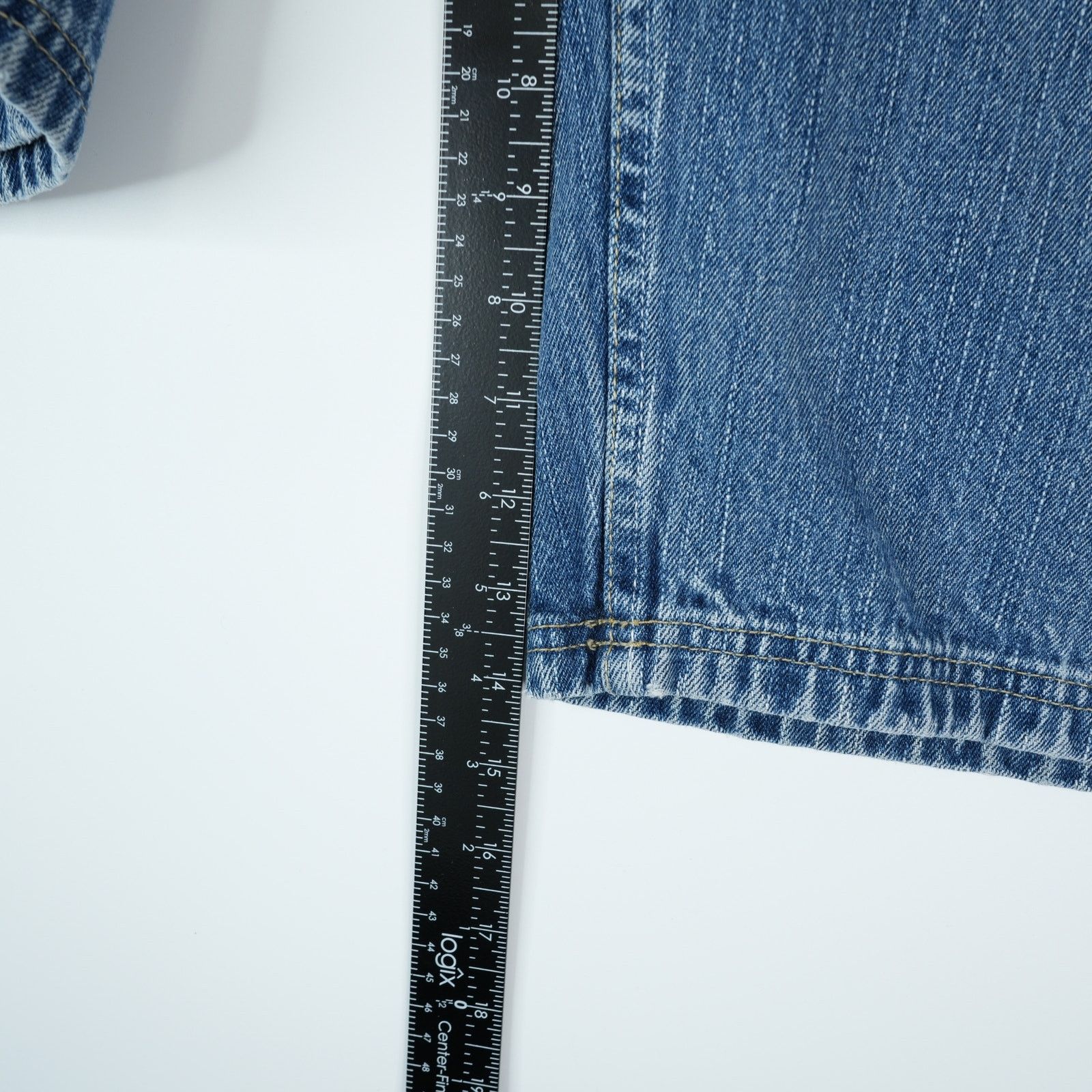 Makaveli Makaveli Tupac Jean Shorts Mens 40x14 Blue Jorts Baggy Y2K Size US 40 / EU 56 - 11 Thumbnail