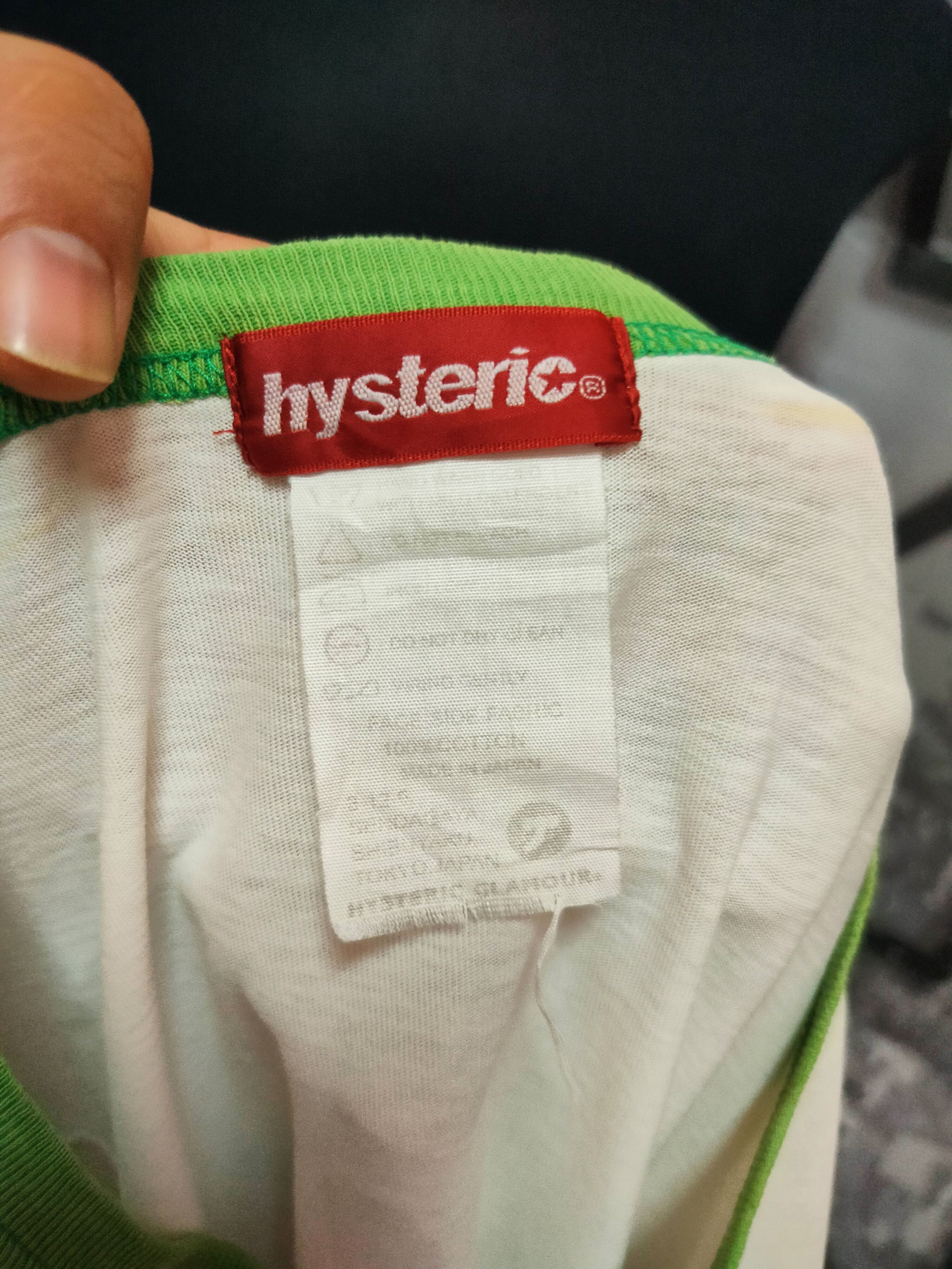 Hysteric Glamour HYSTERIC GLAMOUR TEE SUPER RARE DESIGN Size US S / EU 44-46 / 1 - 5 Thumbnail