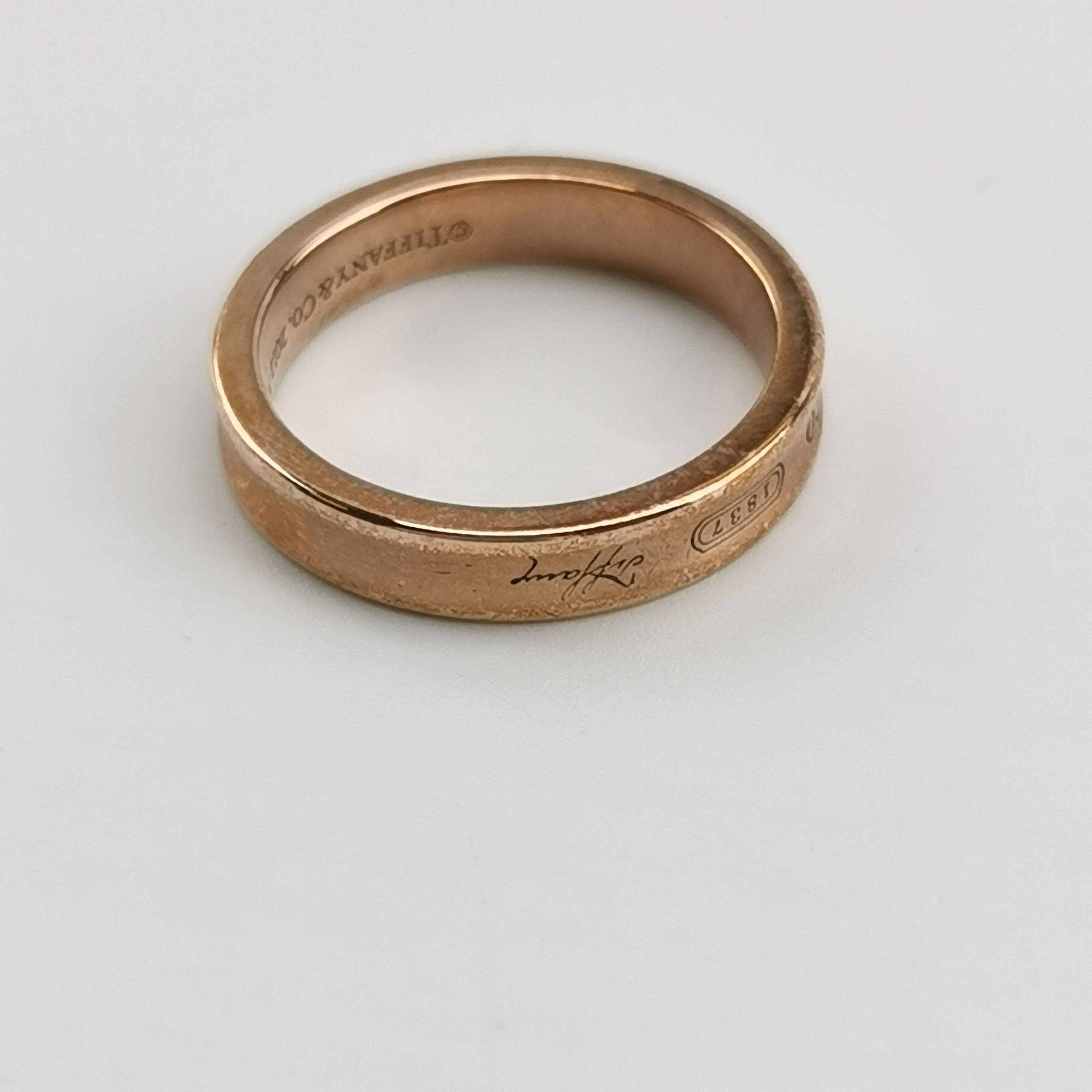 Tiffany & Co. Tiffany & Co. 1837 founding year engraved ring size 16 -z25 Size ONE SIZE - 8 Thumbnail