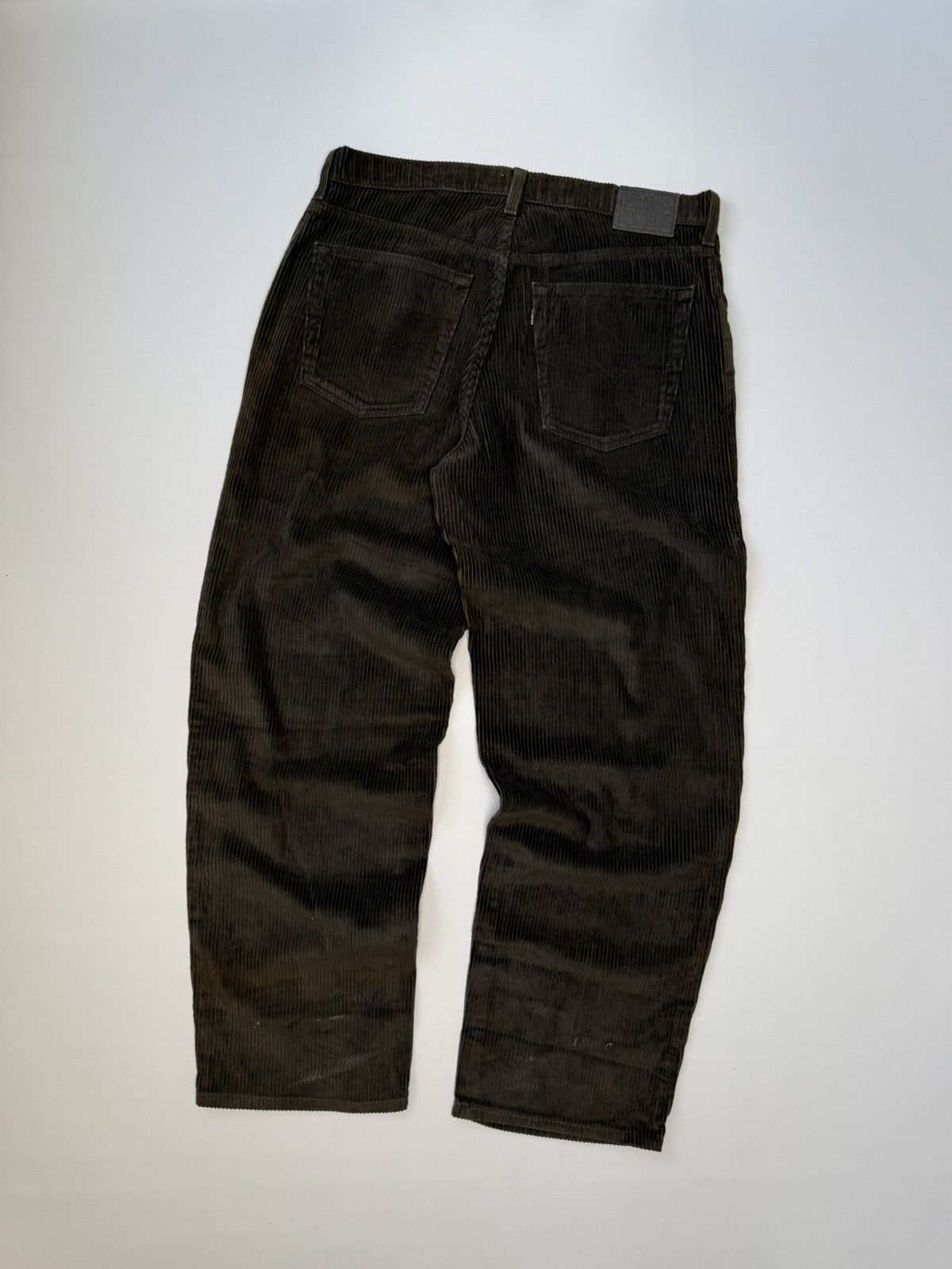 Levi's Vintage 90s Silvertab Baggy Black Corduroy Size US 36 / EU 52 - 2 Thumbnail