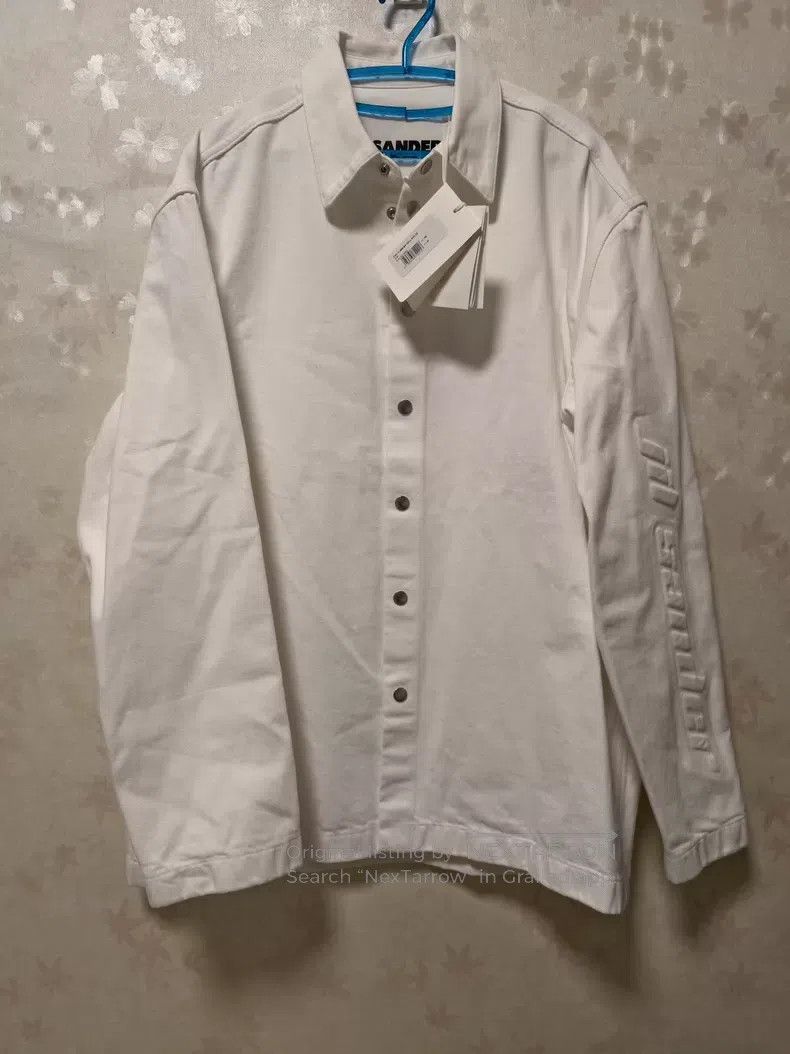 Jil Sander Jil Sander size 42 Men's White Shirt Long Sleeve Jacket Size US XS / EU 42 / 0 - 1 Thumbnail