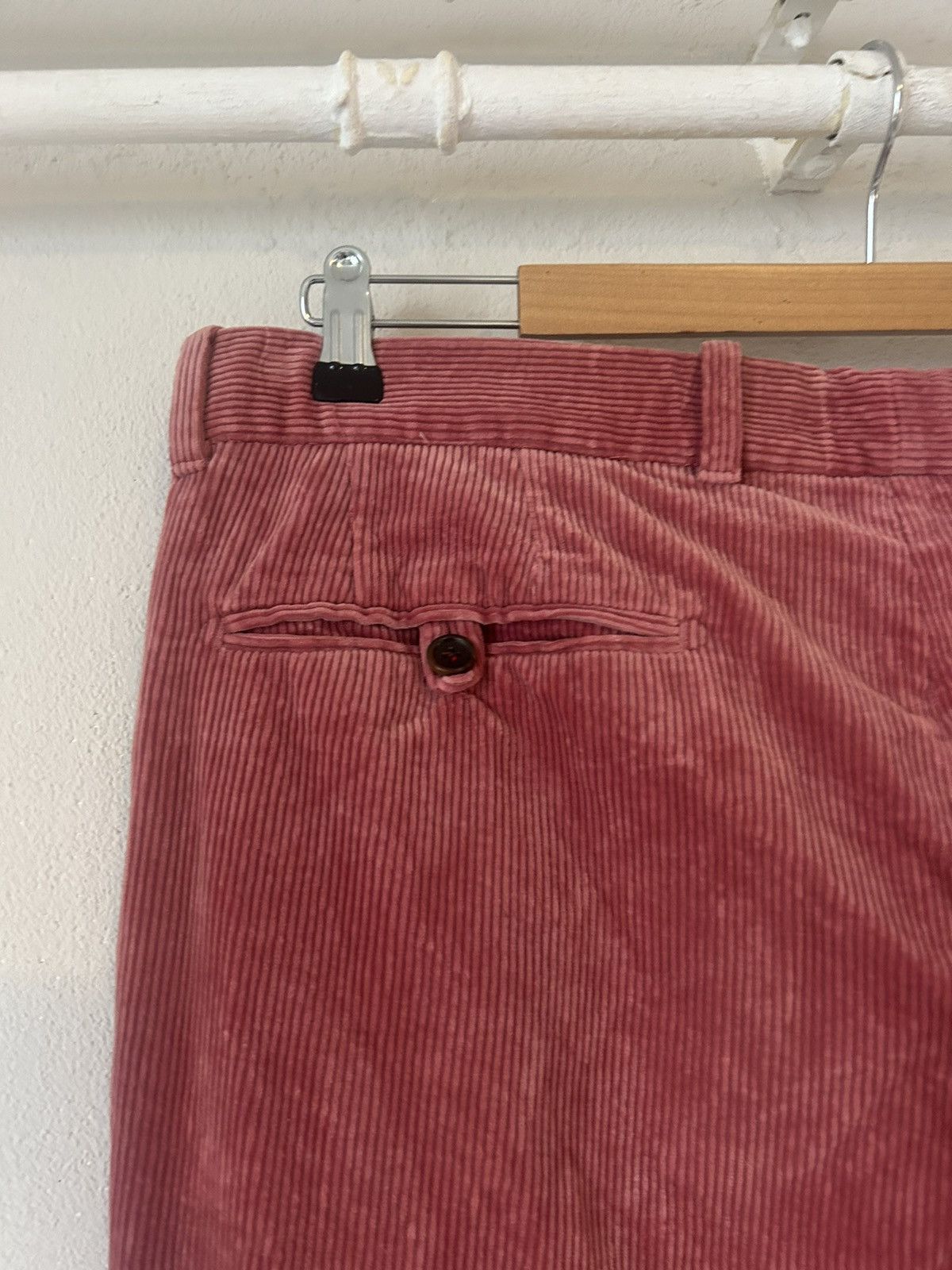 Tom Ford Tom Ford Dark Pink Corduroy Pants - Size 52 Size US 36 / EU 52 - 9 Thumbnail