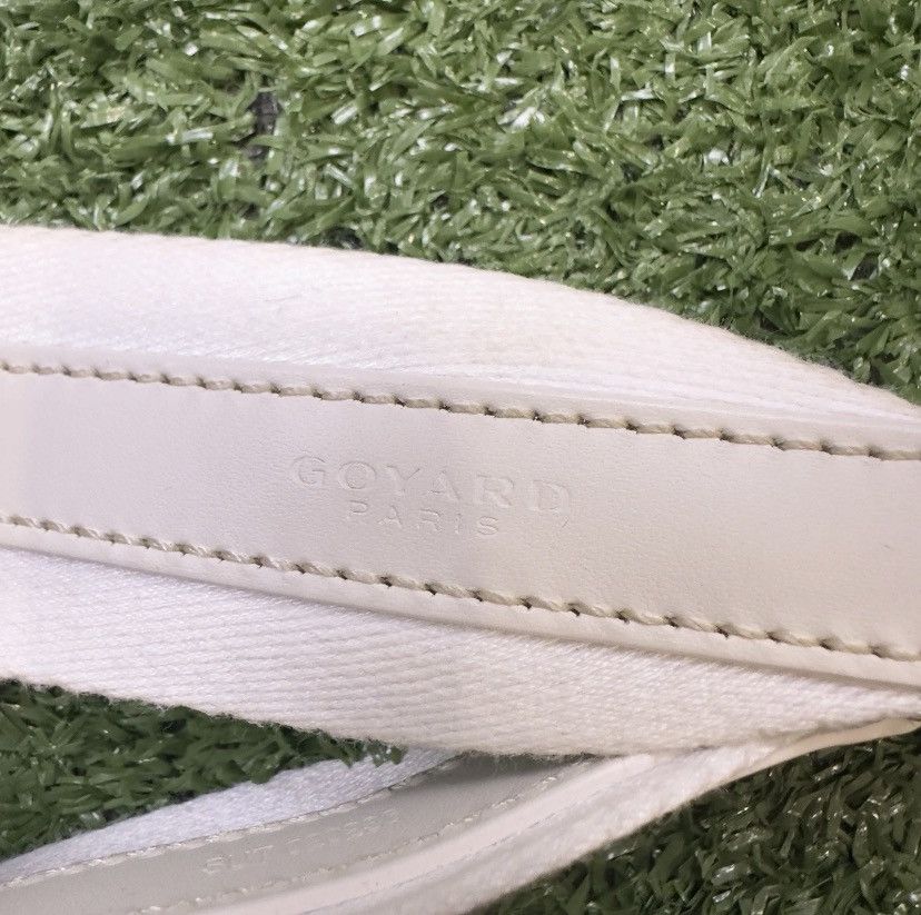 Goyard Goyard Shoulder Strap White Leather Bag Accessories 020236 Size ONE SIZE - 5 Thumbnail