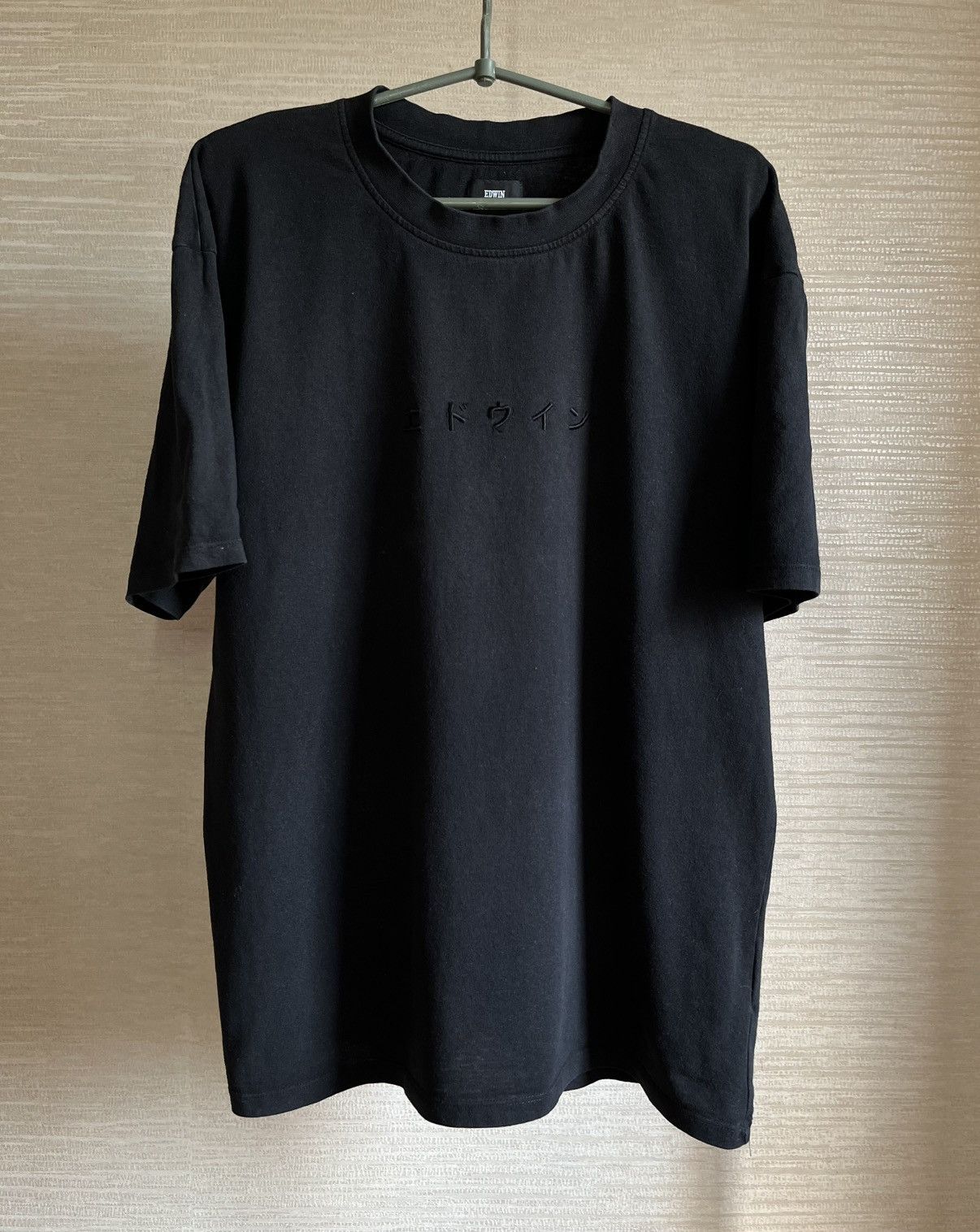 Edwin Edwin Japan Men’s Katakana Embriodery T-Shirt Size US M / EU 48-50 / 2 - 1 Thumbnail