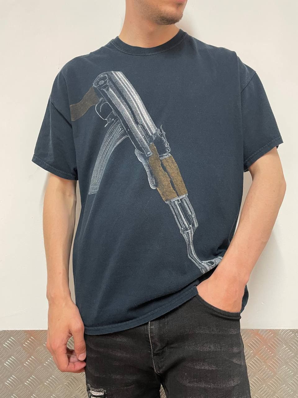 Vintage 🔥RARE🔥 Vintage Draco Print Tee Shirt for true OG’s Size US XL / EU 56 / 4 - 1 Thumbnail