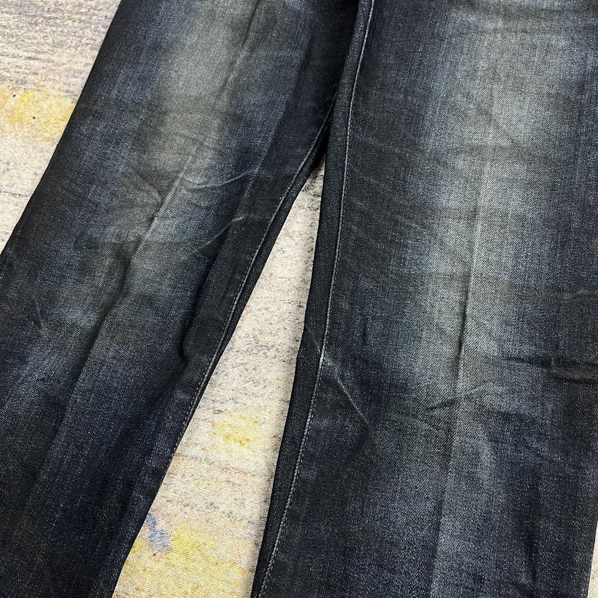 If Six Was Nine × Le Grande Bleu (L.G.B.) × Tornado Mart Tornado Mart japan boot cut wash denim pants Size 30" / US 8 / IT 44 - 4 Thumbnail