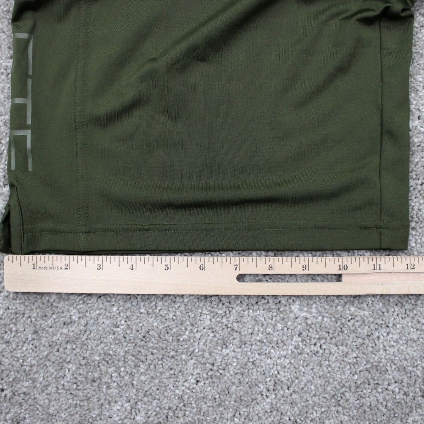 Vintage Hylete Shorts Men Small Green Polyester Stretch Drawstring Inseam 11" Athletic Bermuda Size US 29 - 6 Thumbnail
