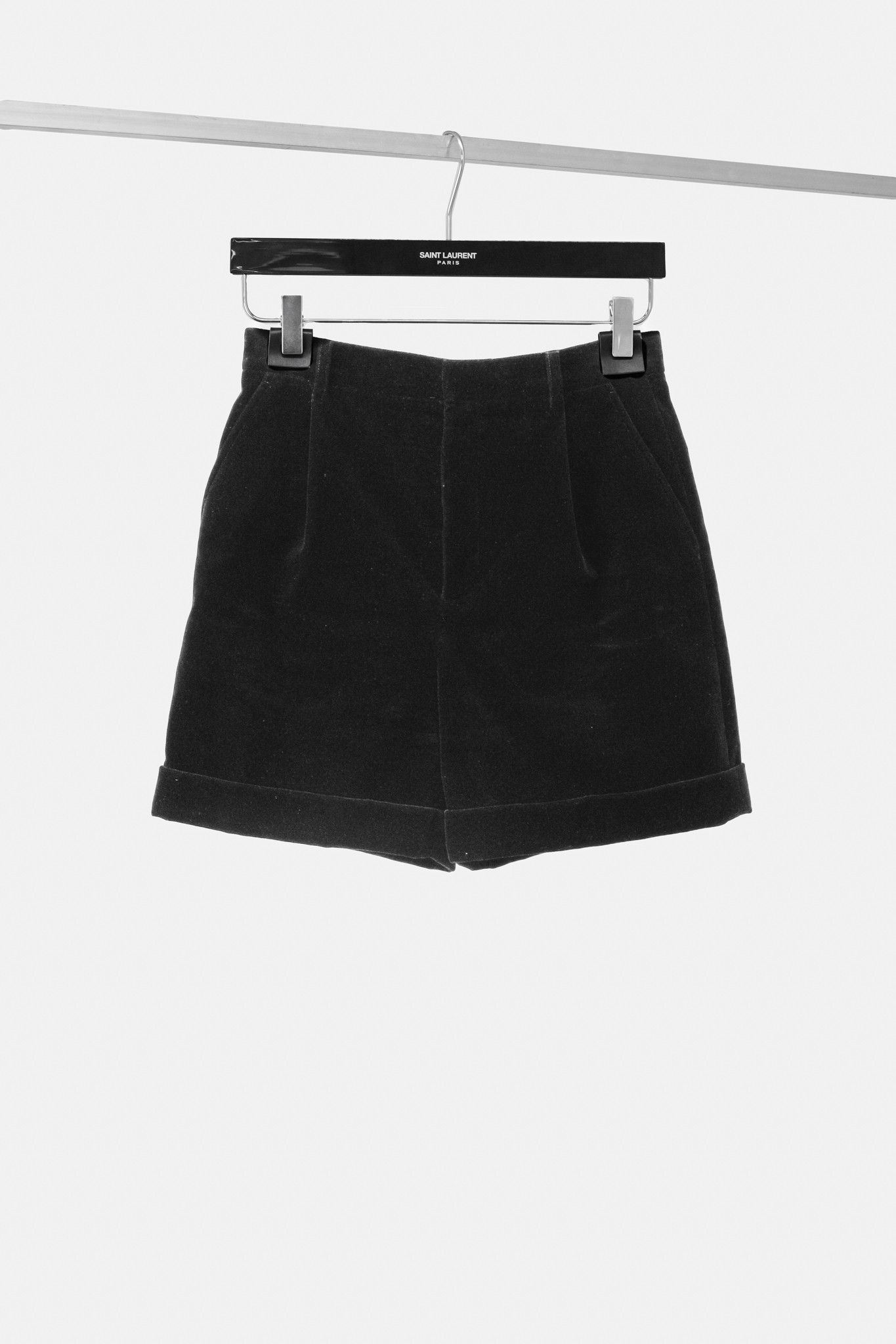 Saint Laurent Tailored Velvet Shorts