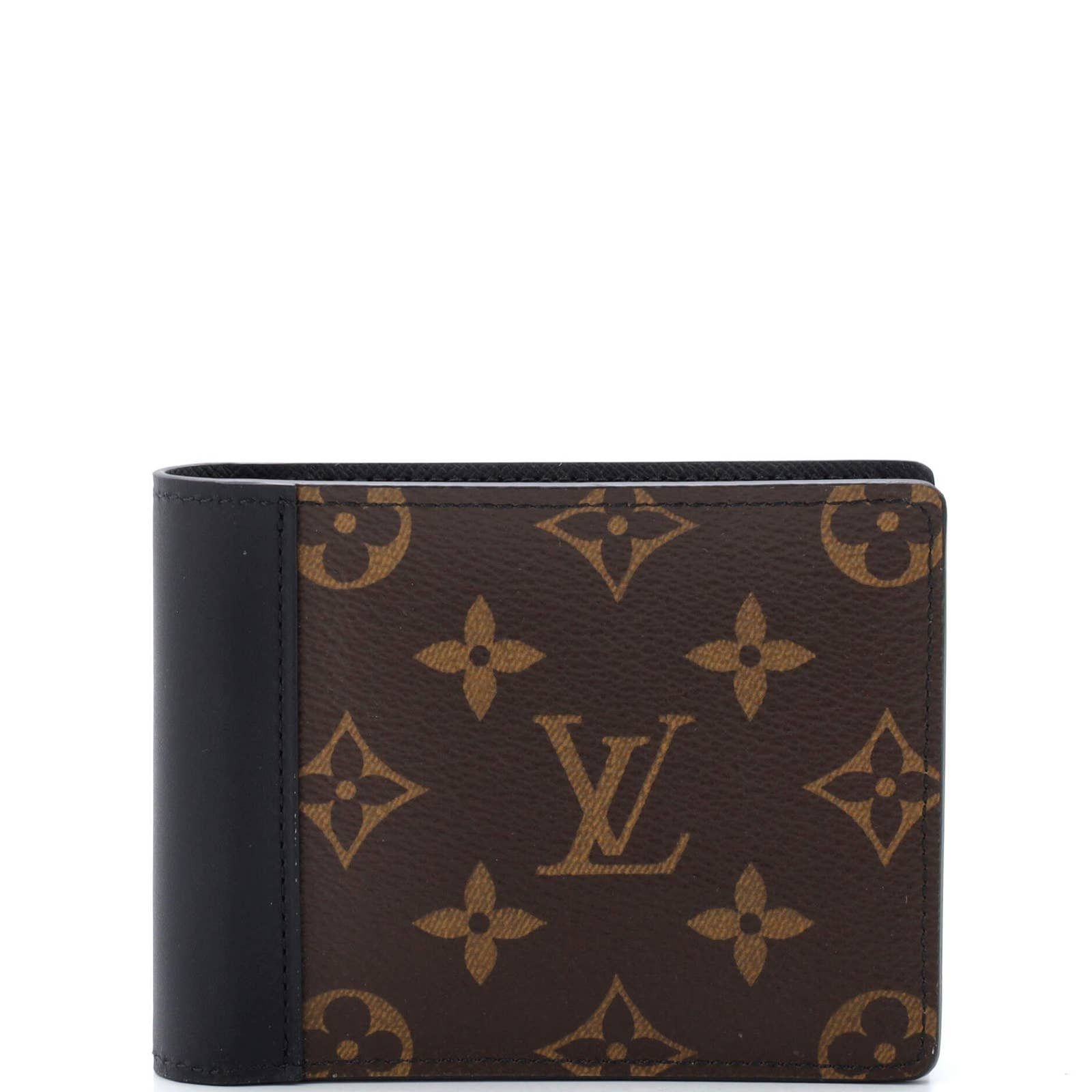 Louis Vuitton M69408 Folding Wallet Portefeuille Multiple Monogram Macassar