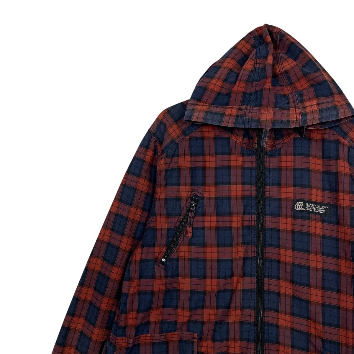 Japanese Brand Japanese Brand Sunny Clouds Hooded Tartan Jacket Size US M / EU 48-50 / 2 - 6 Thumbnail