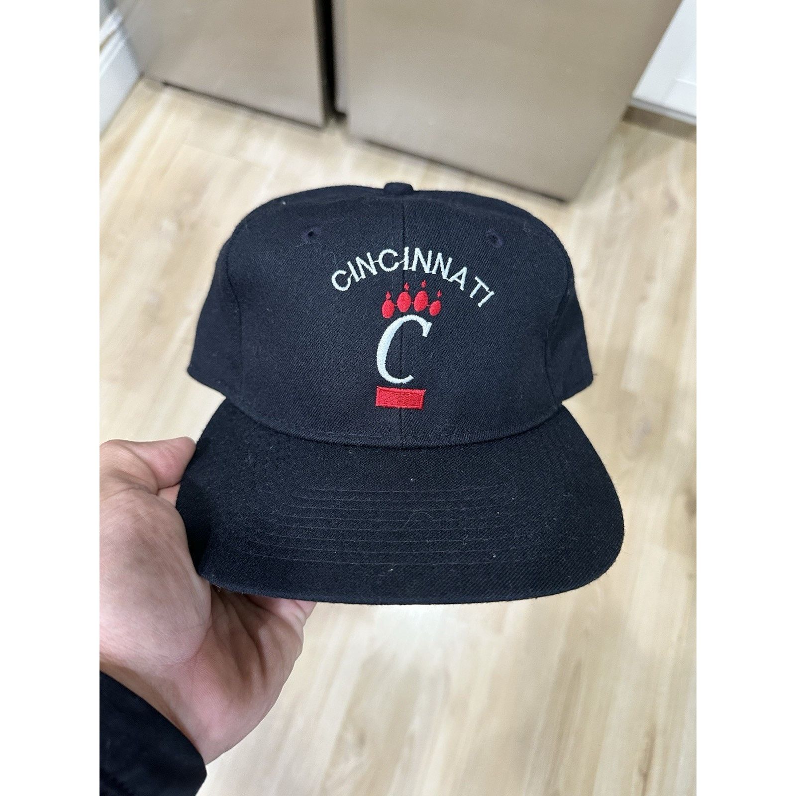 New Era Vintage Cincinnati Bearcats SnapBack Hat New Era Pro Model Size ONE SIZE - 1 Thumbnail
