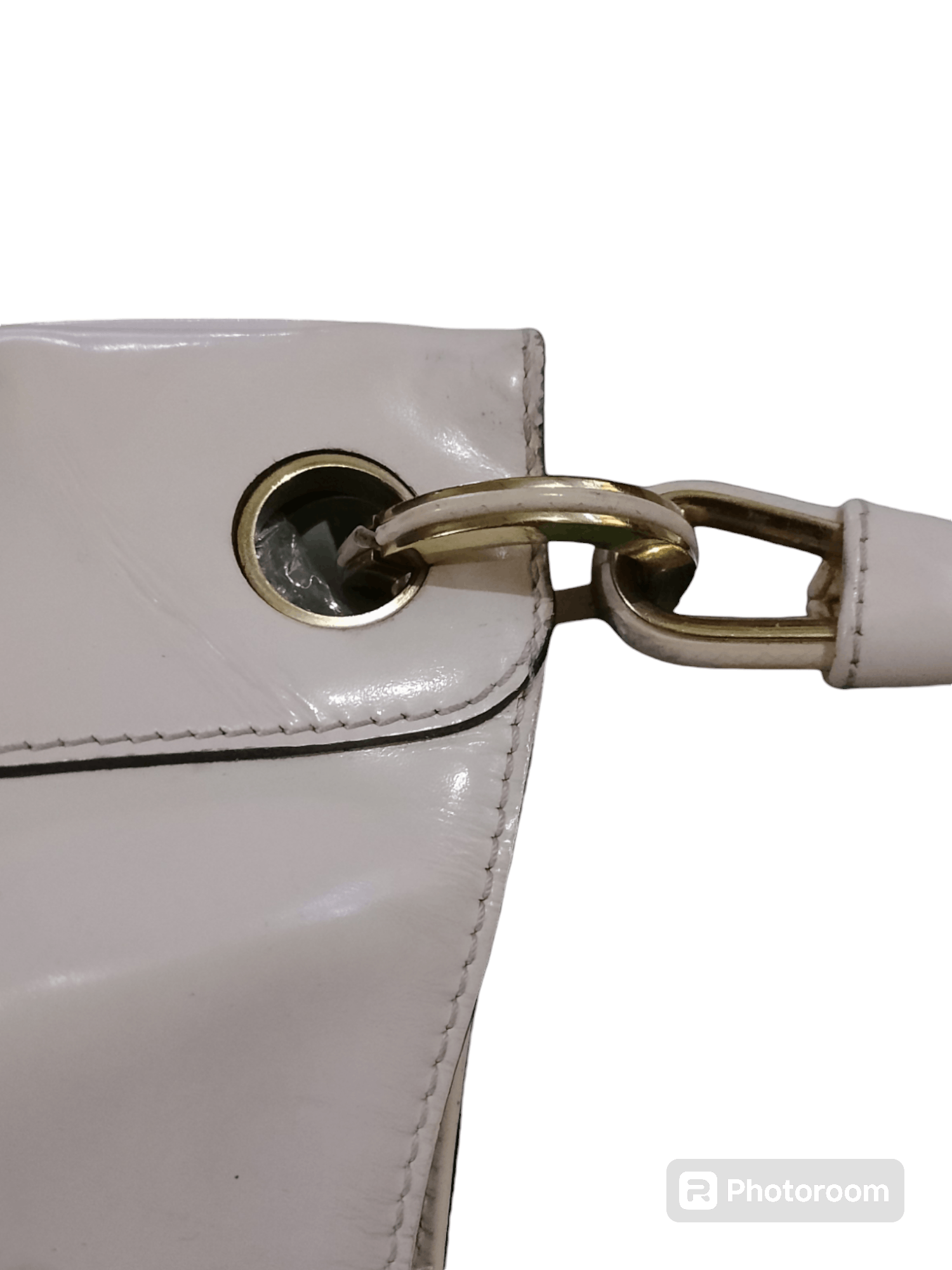 Gucci Gucci white patent jackie leather handbag Size ONE SIZE - 15 Thumbnail
