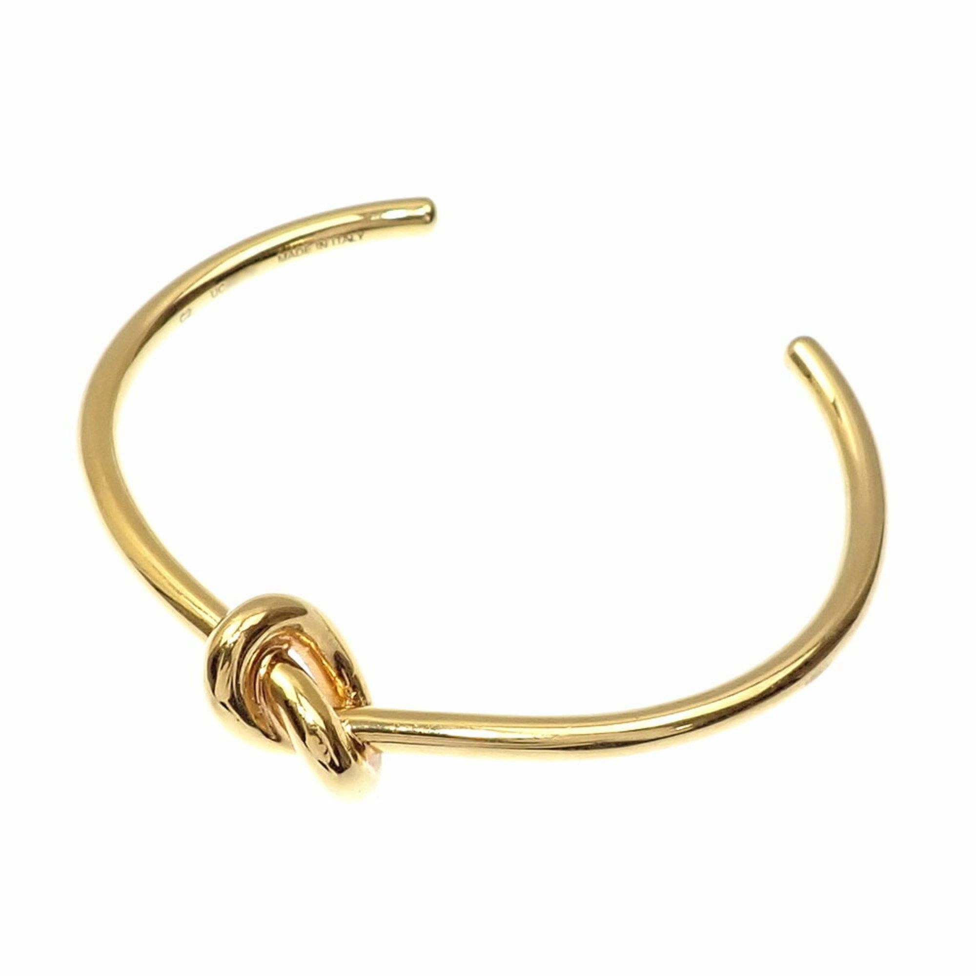 CELINE ブレスレット Extra Thin Bracelet 46P466BRA CELINE 46P466BRA.36SI Knot Extra Thin Bracelet Bangle