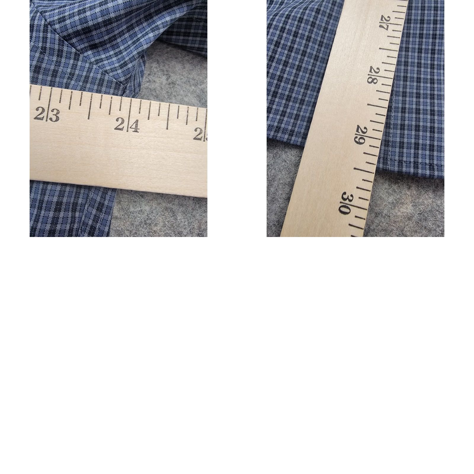 Eddie Bauer Eddie Bauer Shirt Mens Large Blue Plaid Wrinkle Resistant Button Down Size US L / EU 52-54 / 3 - 8 Thumbnail