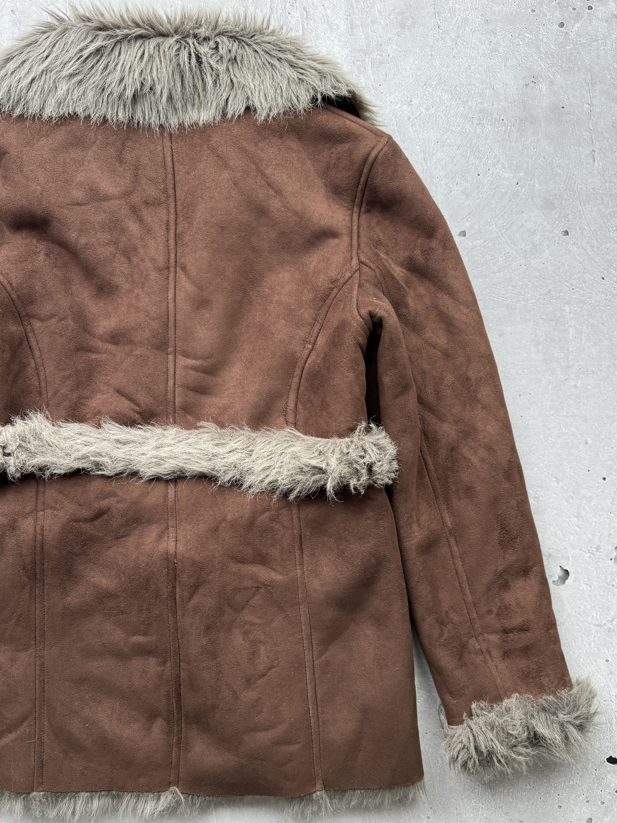 Other Vintage Amazing Faux Fur Coat With Belt Size M / US 6-8 / IT 42-44 - 10 Thumbnail