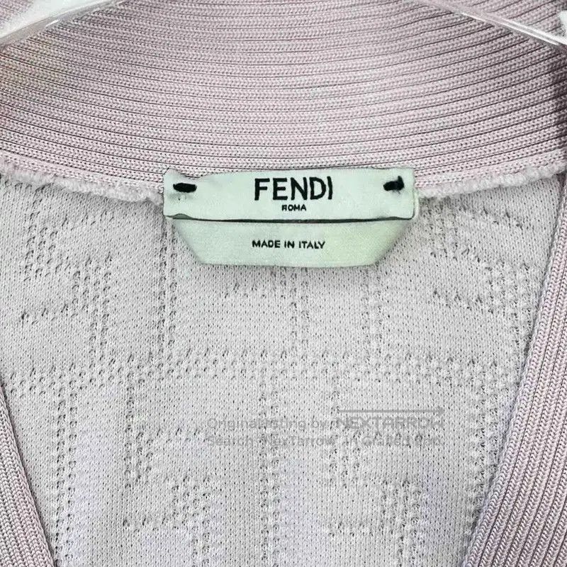 Fendi Fendi Pink Women's Cardigan Sweater . Size M / US 6-8 / IT 42-44 - 3 Thumbnail