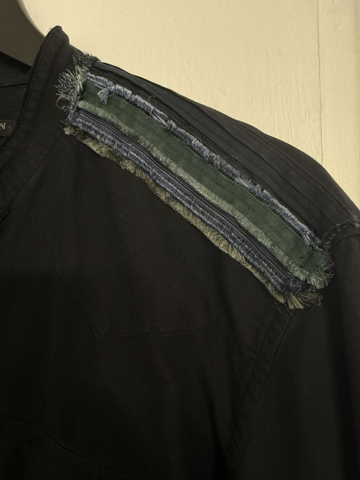 Balmain F/W12 Decarnin Distressed Military Shirt Size US L / EU 52-54 / 3 - 5 Thumbnail