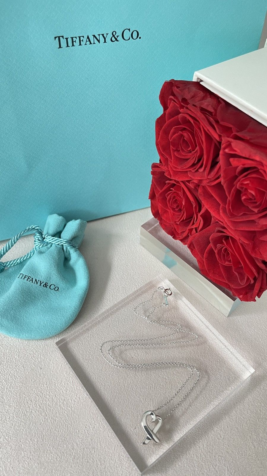 Tiffany & Co. Tiffany & Co. Loving Heart Silver Necklace 17” NEW $390 Size ONE SIZE - 8 Thumbnail
