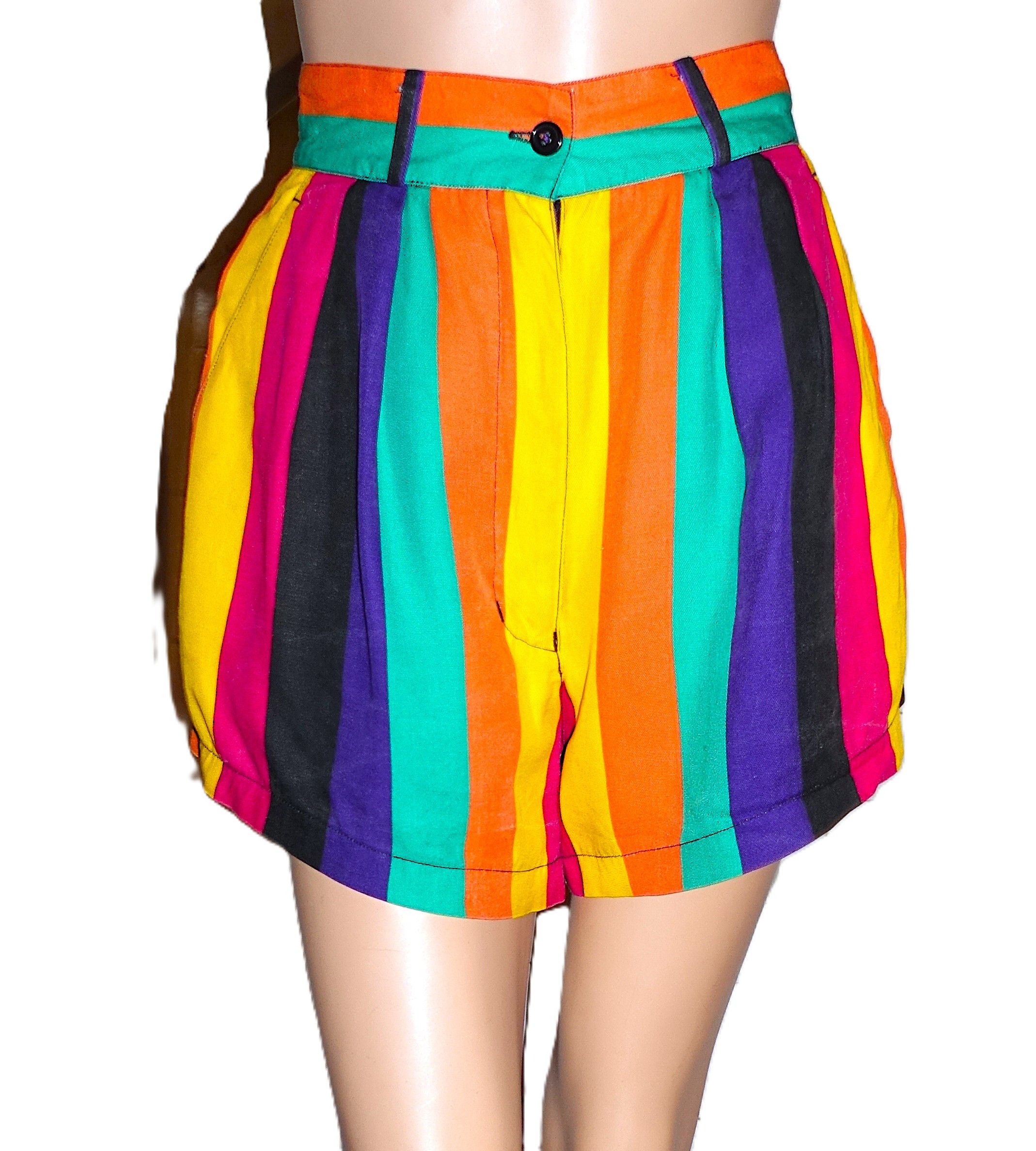 Other Washington Ave Multicolor High Waist Jean Shorts S Size 25" / US 0 / IT 36 - 3 Thumbnail