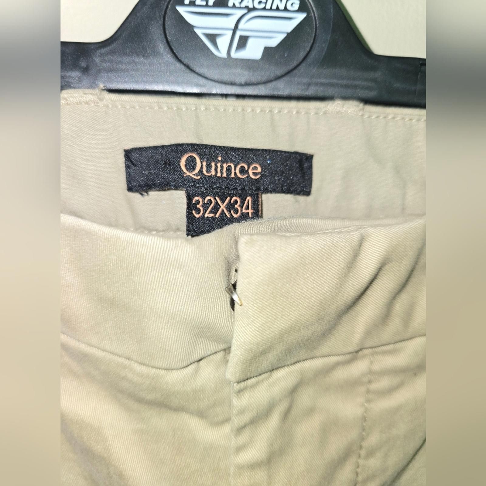 Quince Quince women's Tan Pants Size 30" / US 8 / IT 44 - 2 Thumbnail