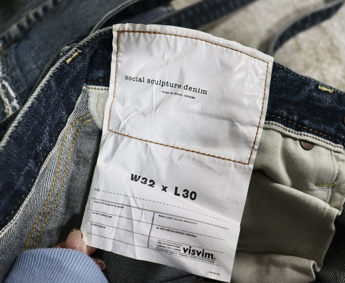 Visvim Visvim 20aw D17 Social Sculpture 15 Damaged-17 Size US 32 / EU 48 - 15 Thumbnail