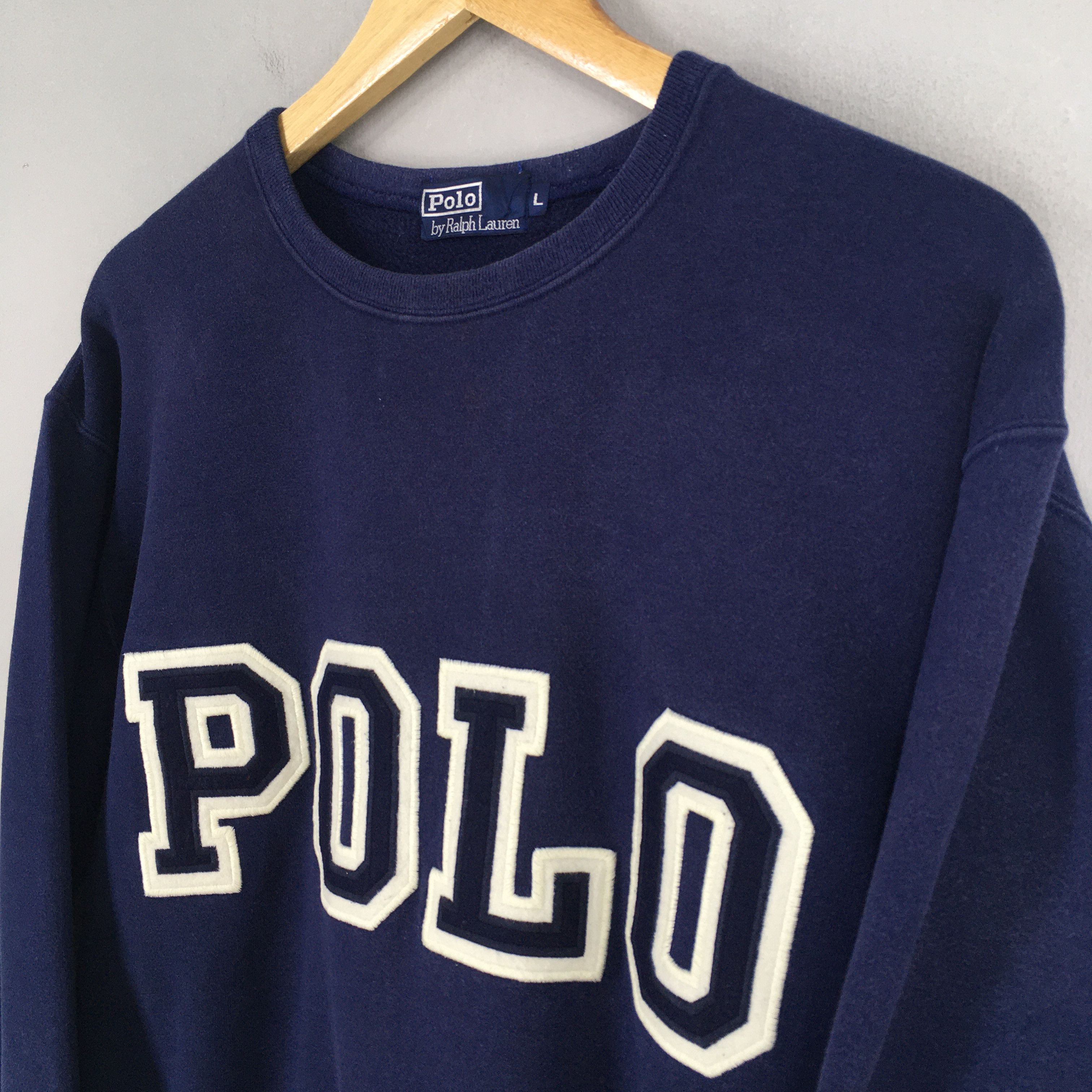 Designer Vintage 90's Polo Sport Ralph Lauren Sweater Large Size US L / EU 52-54 / 3 - 3 Thumbnail