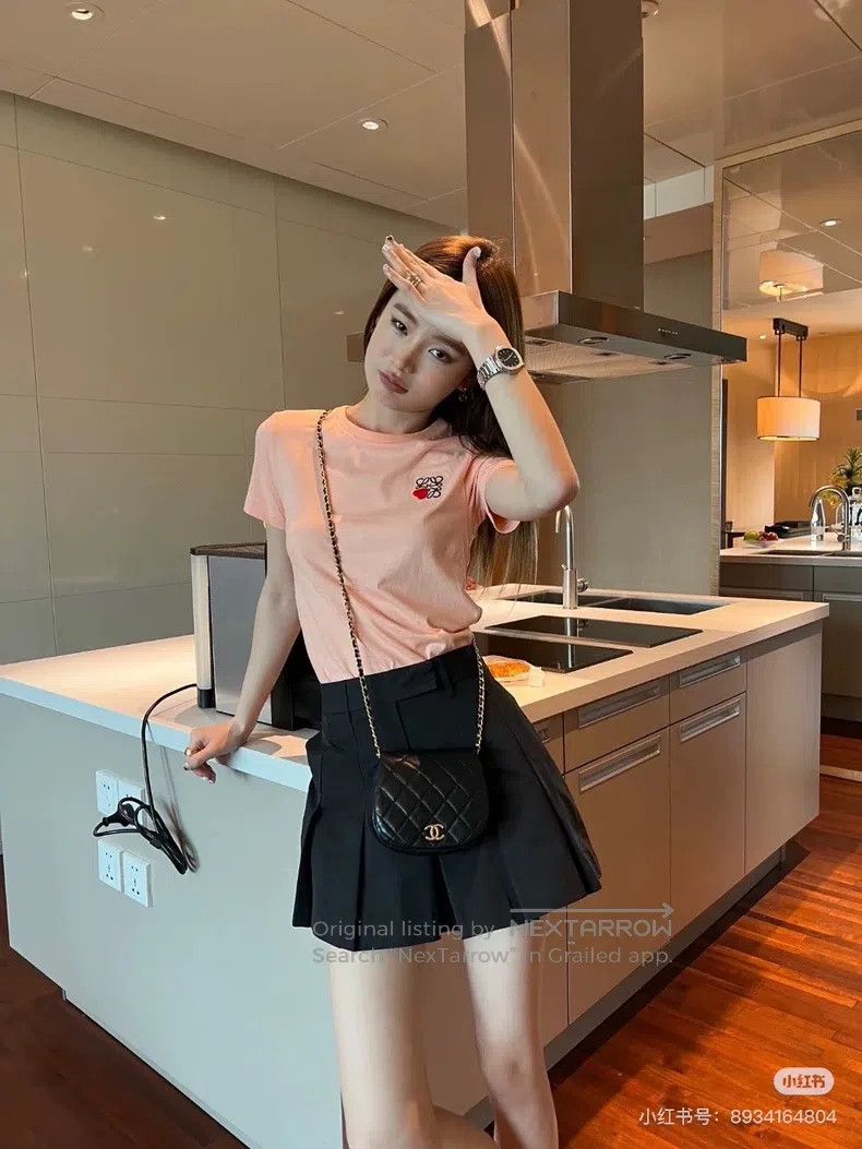 Loewe LOEWE Pink heart short-sleeve T-shirt, 520 limited edition Size L / US 10 / IT 46 - 7 Thumbnail