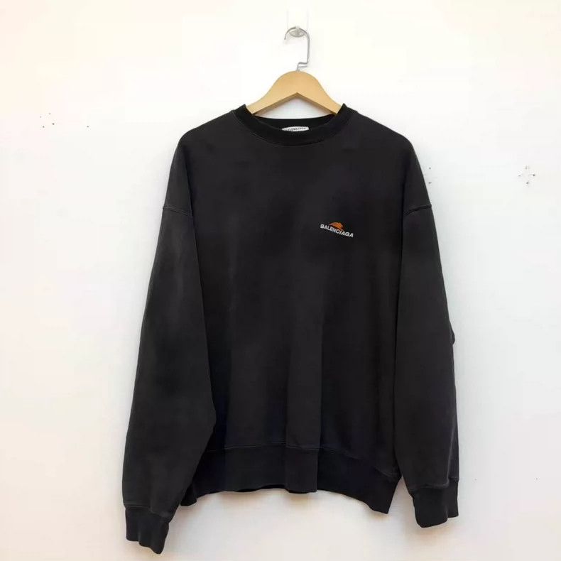 Balenciaga Year of the Tiger series printed round neck swe