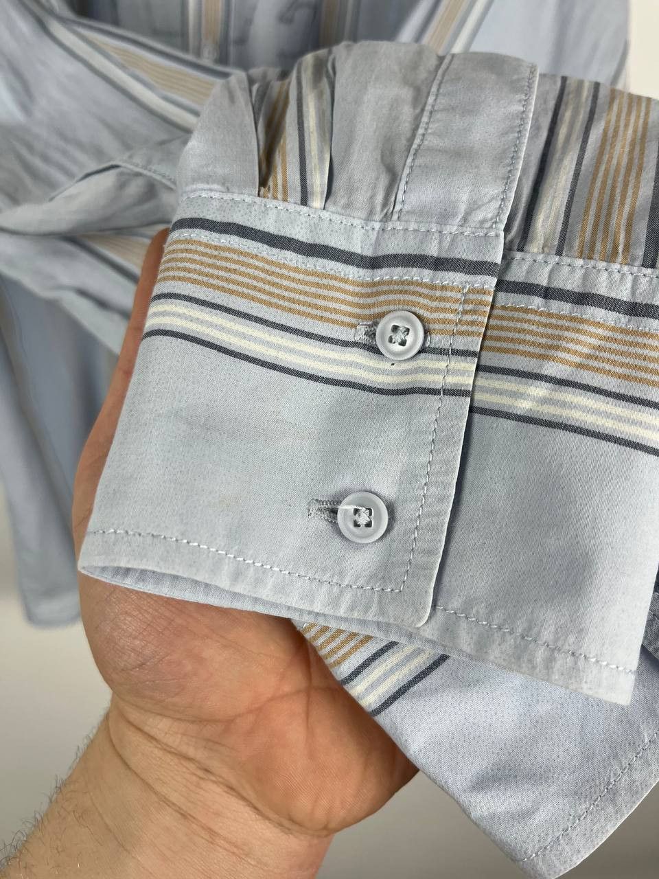 Diesel Vintage Diesel HP Industries Men's Embroidered Striped Size US XL / EU 56 / 4 - 6 Thumbnail
