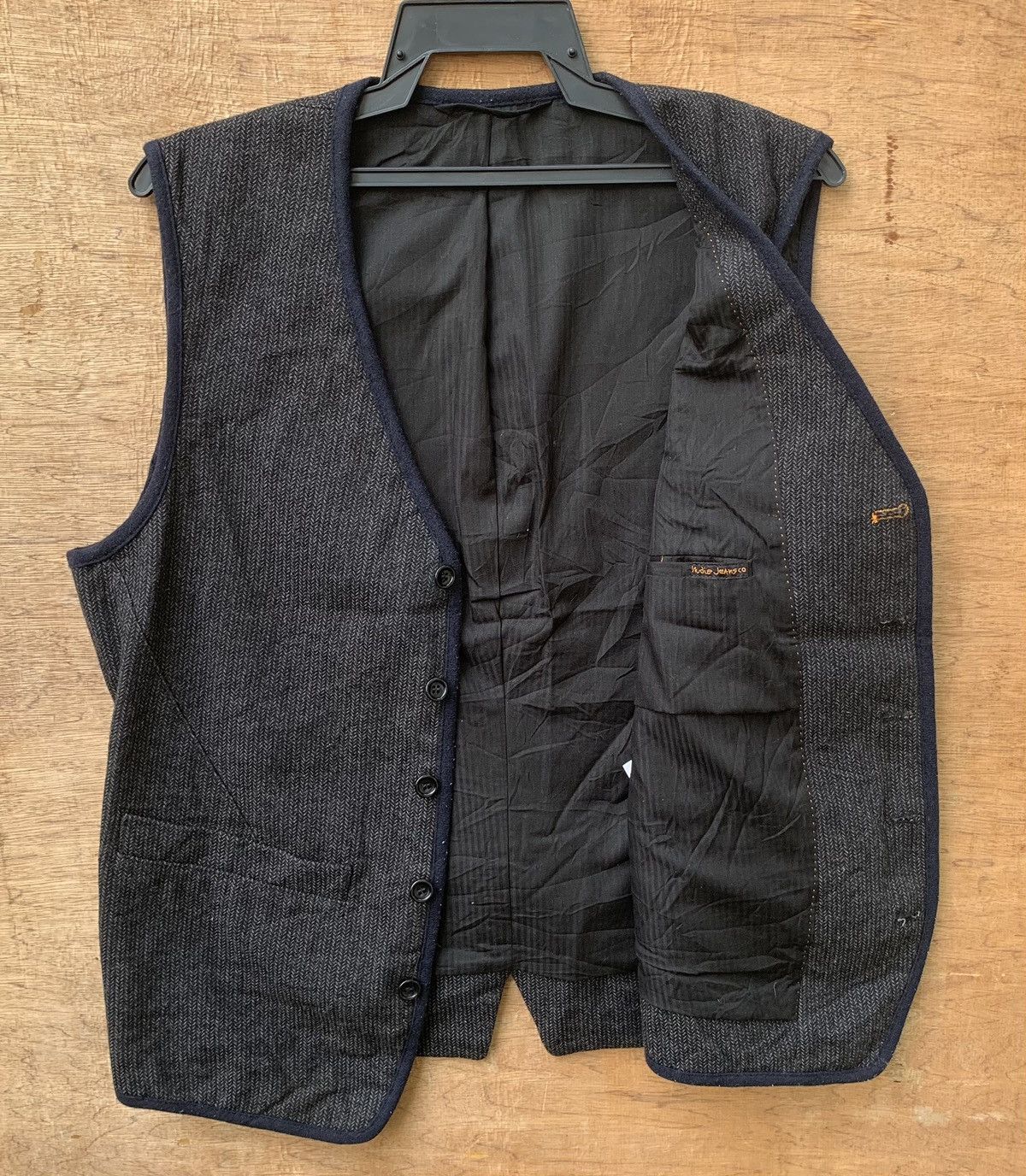 Nudie Jeans Nudie Jeans Wool Vest Size US L / EU 52-54 / 3 - 15 Thumbnail