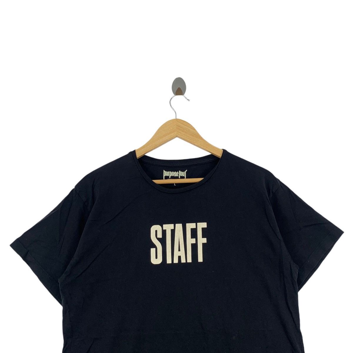 Justin Bieber JUSTIN BIEBER PURPOSE Tour Staff Merchandise Black Size US L / EU 52-54 / 3 - 5 Thumbnail