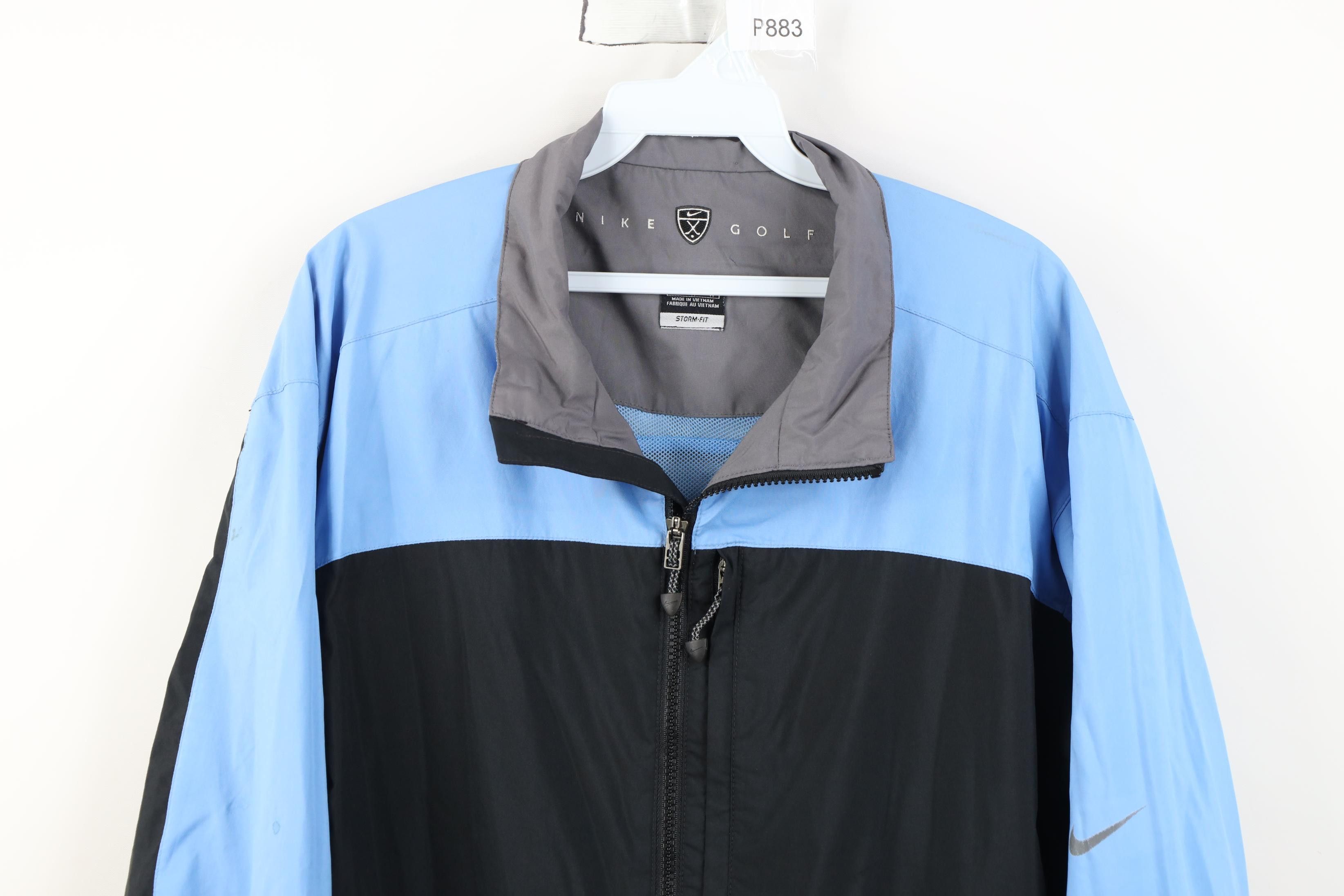 Nike Vintage Y2K Nike Golf Waterproof Rain Full Zip Jacket Size US M / EU 48-50 / 2 - 2 Thumbnail