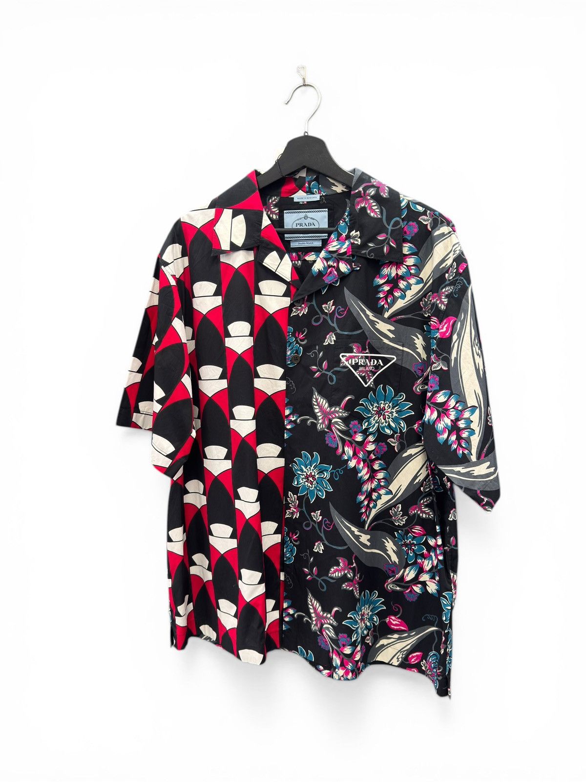 Prada Prada Rose Double Match Button Up Shirt Size US XXL / EU 58 / 5 - 3 Thumbnail