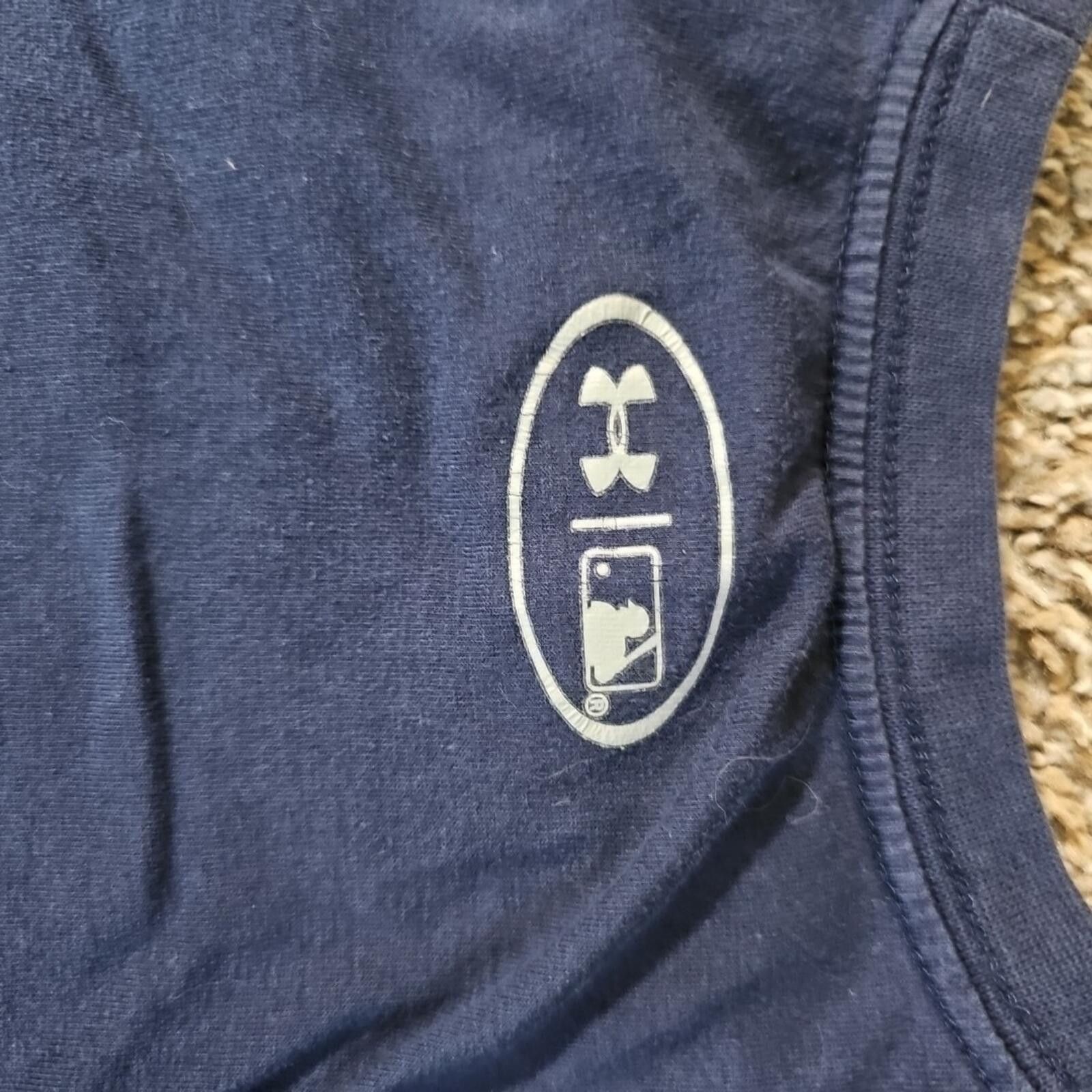 Under Armour Under Armour S Milwaukee Brewers Loose Heatgear Tshirt Size ONE SIZE - 6 Thumbnail