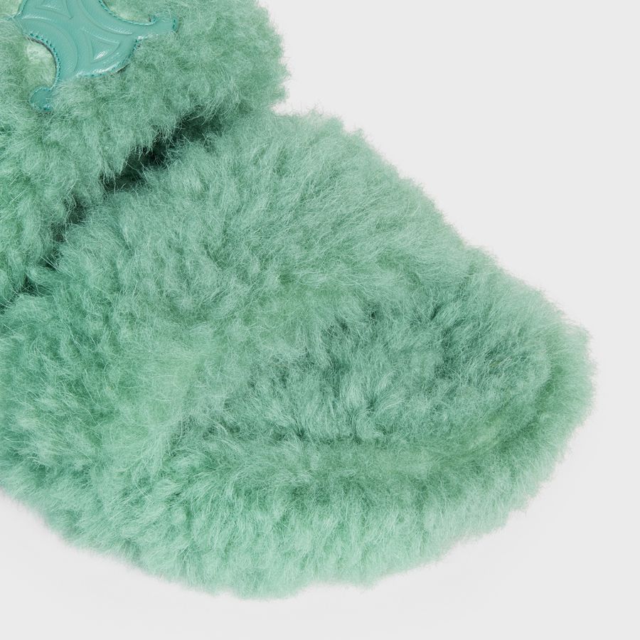Celine o1loc1c1124 Slides in Green Size US 10 / IT 40 - 4 Thumbnail