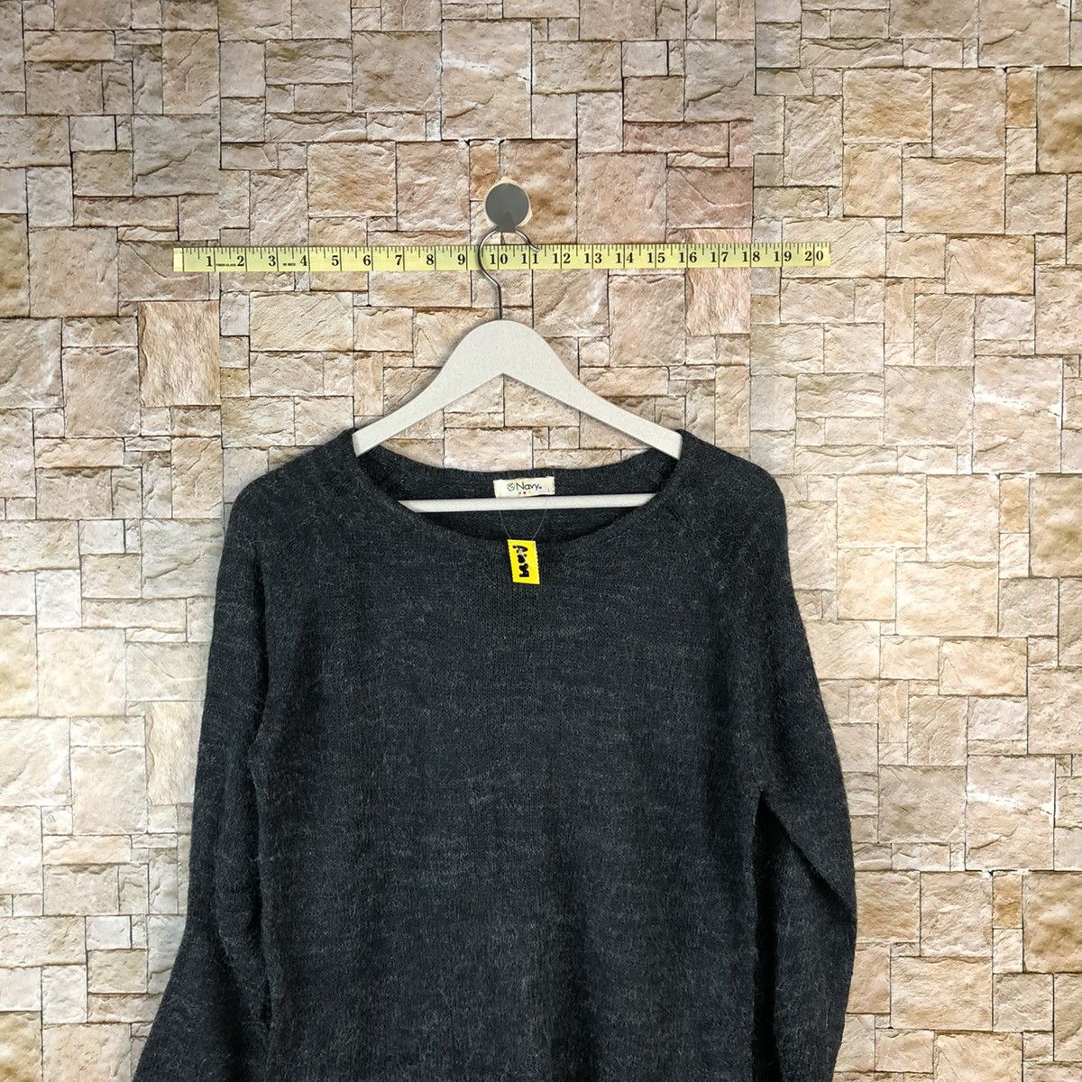 Homespun Knitwear × Japanese Brand × Vintage Navy Dark Blue Knitwear #A1089 Size M / US 6-8 / IT 42-44 - 2 Thumbnail