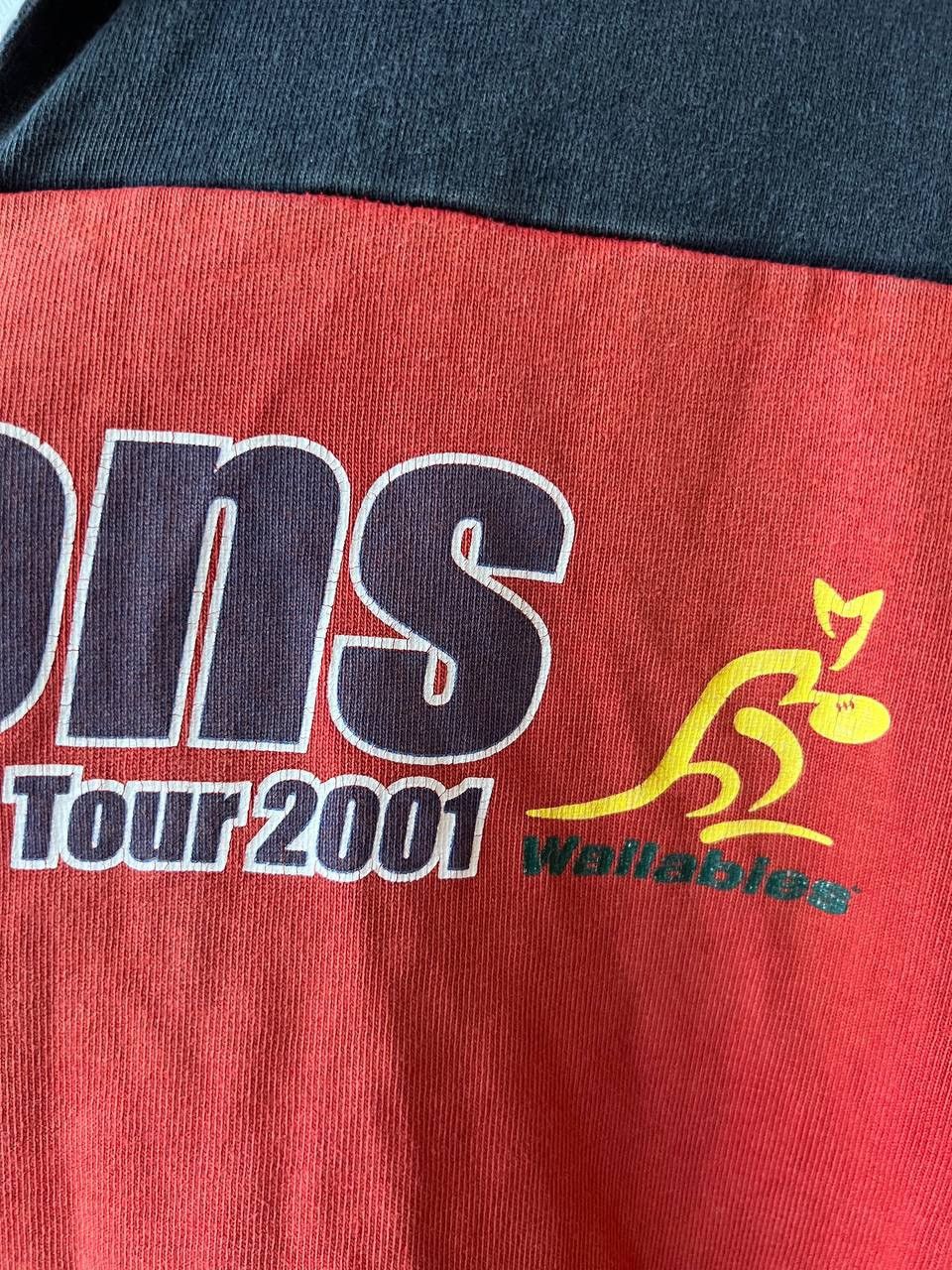 Vintage 2001 LIONS AUSTRALIAN TOUR X WALLABIES SPECIAL RUGBY SHIRT S Size US S / EU 44-46 / 1 - 7 Thumbnail