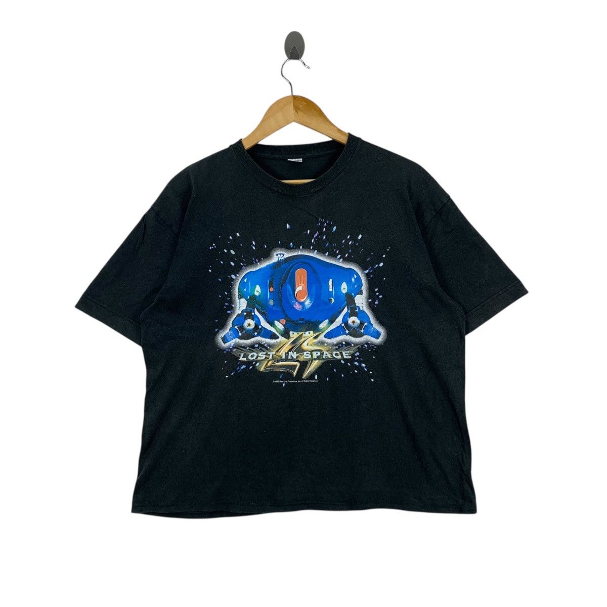 Vintage Vintage LOST IN SPACE 1998 Film Movie Big Logo T-Shirt Size US L / EU 52-54 / 3 - 1 Thumbnail