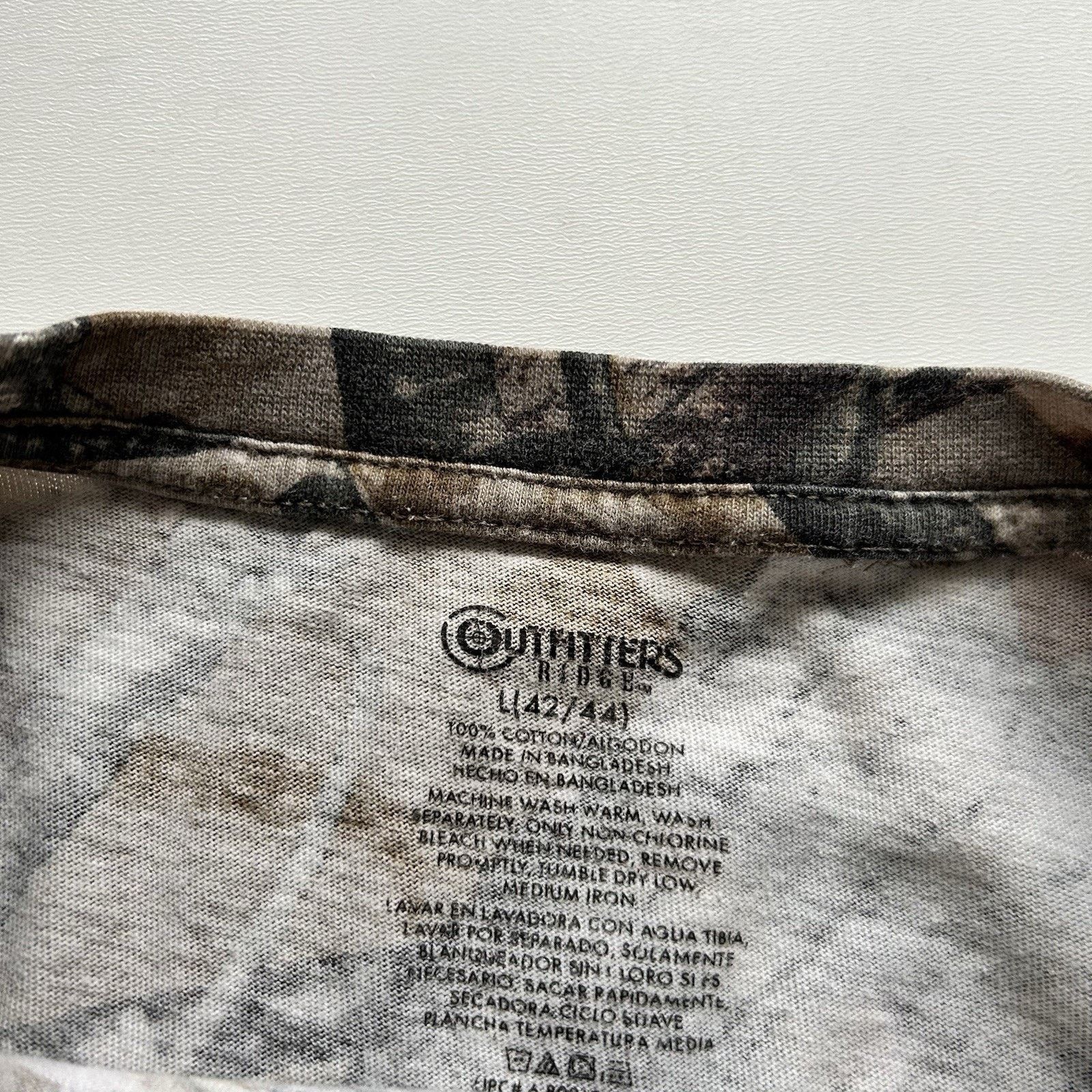 Realtree Vintage Realtree Camo Long Sleeve Pocket T Shirt Large Y2K Size US L / EU 52-54 / 3 - 5 Thumbnail