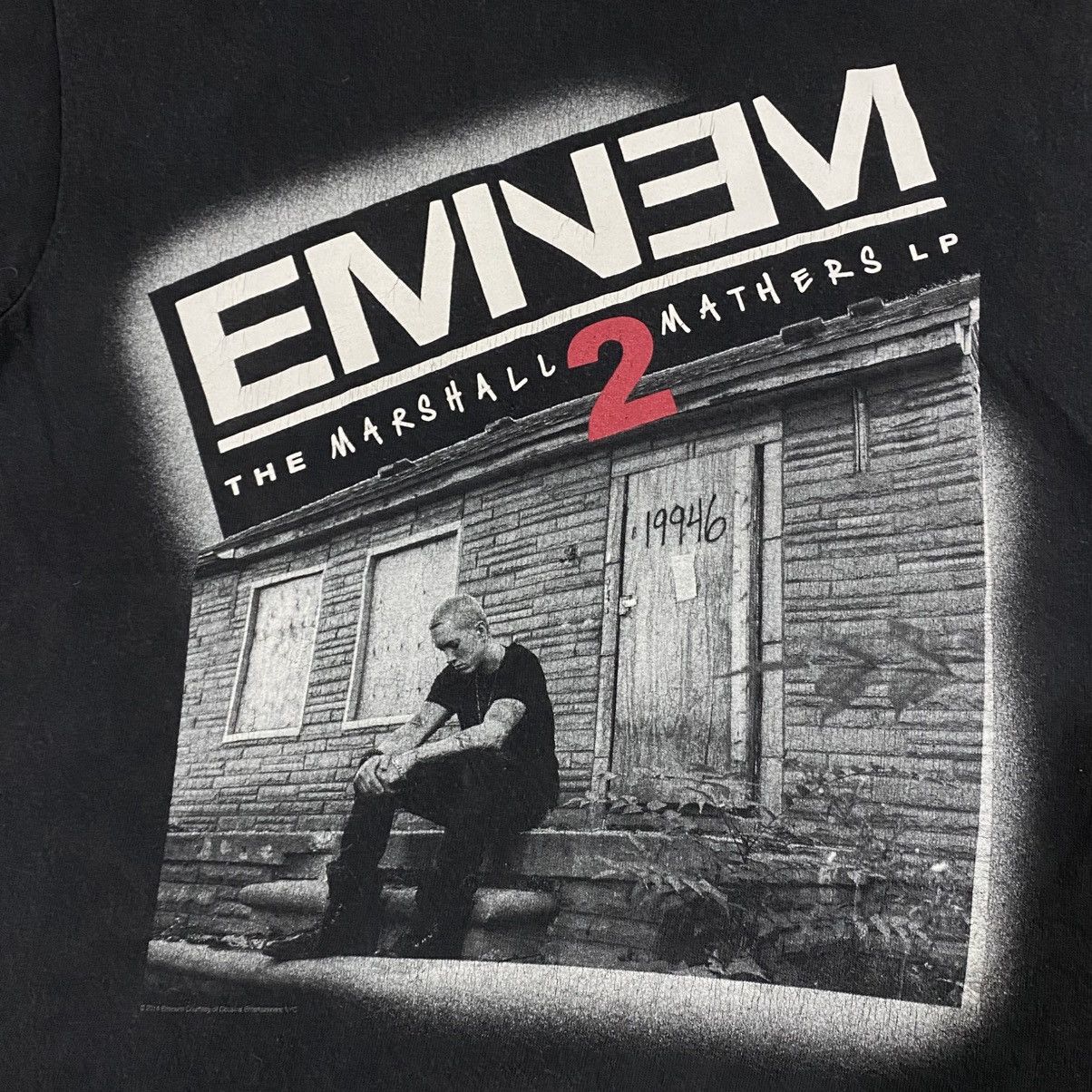 Rap Tees Rap tee eminem band the marshall mathers lp album cover Size US S / EU 44-46 / 1 - 2 Thumbnail