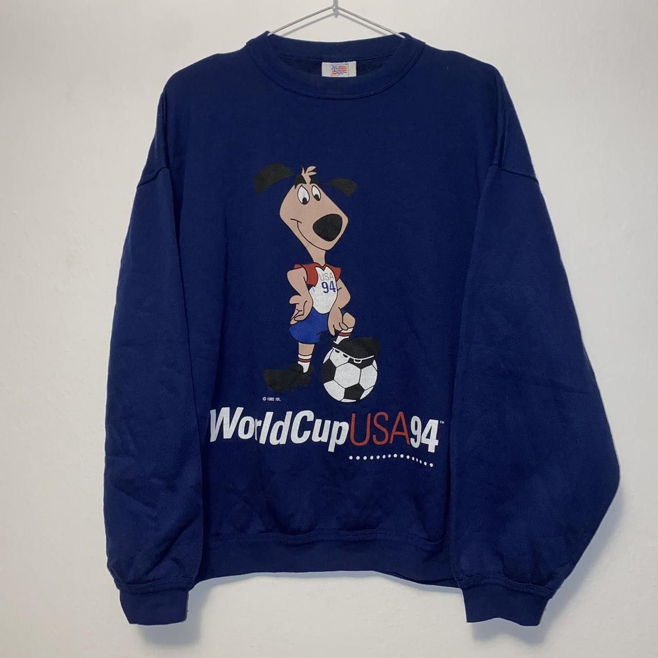 Other Official Vintage World Cup 1994 sweatshirt with the mascot. Size US M / EU 48-50 / 2 - 1 Thumbnail