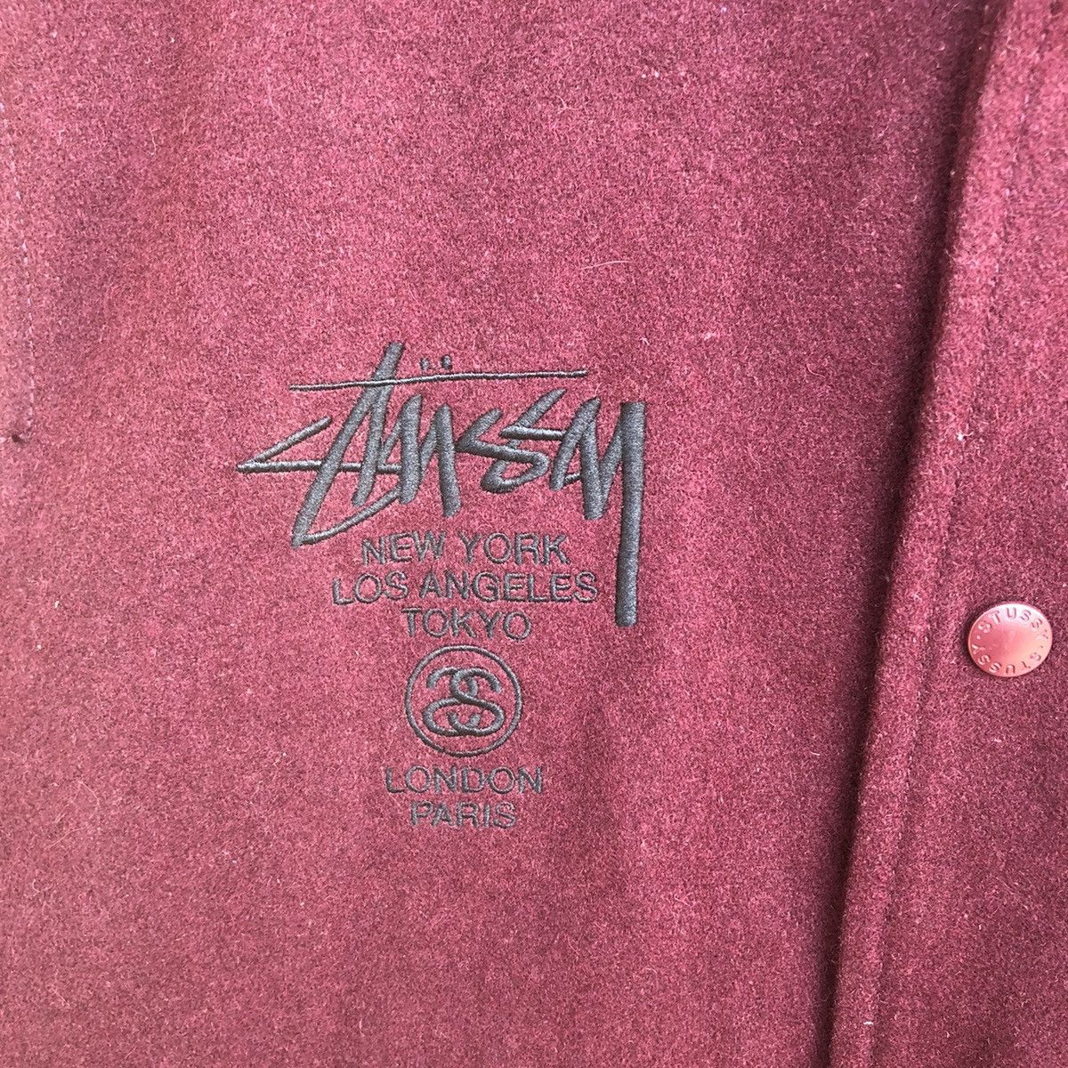 Stussy Stussy international Wool Hodie Button Varsity Size US L / EU 52-54 / 3 - 5 Thumbnail