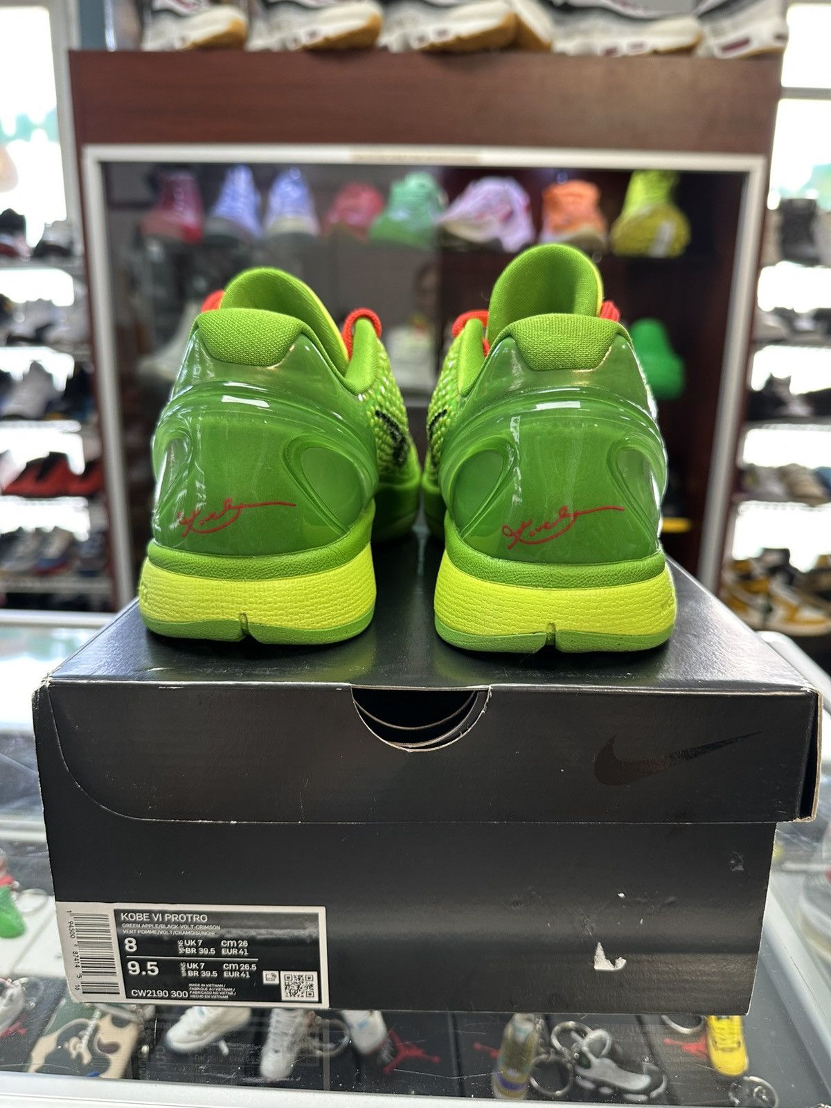 Nike Nike Kobe 6 Protro “Grinch” Size US 8 / EU 41 - 5 Thumbnail