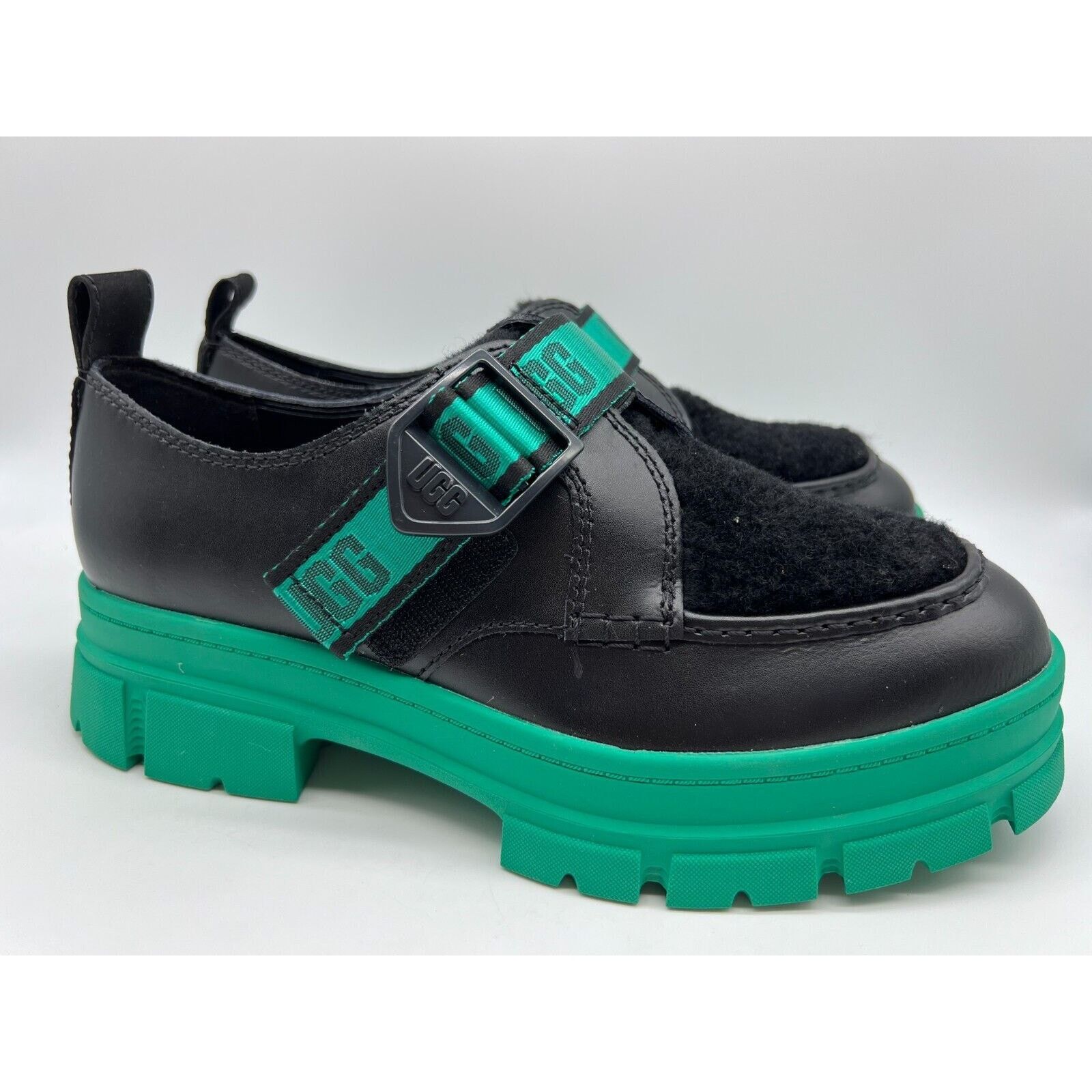 Ugg Ashton Shoe Plush Emerald Green Women's Size 9.5 NEW