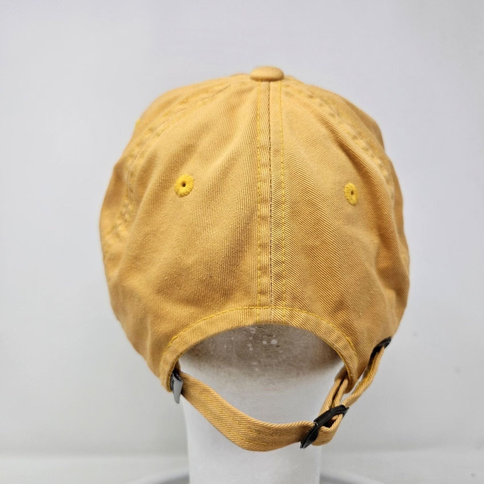 Imperial Imperial Hat Mens One Size Yellow Cap Strap Back Cotton Golf GWI Embroidered Size ONE SIZE - 4 Thumbnail
